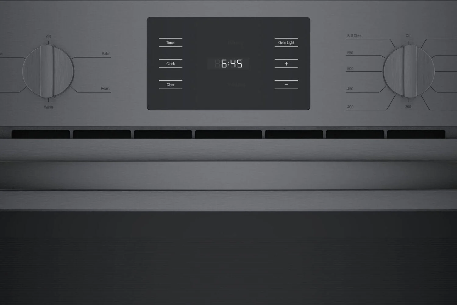 Bosch HBL5344UC 500 Series Single Wall Oven 30" Black Stainless Steel - Image 4