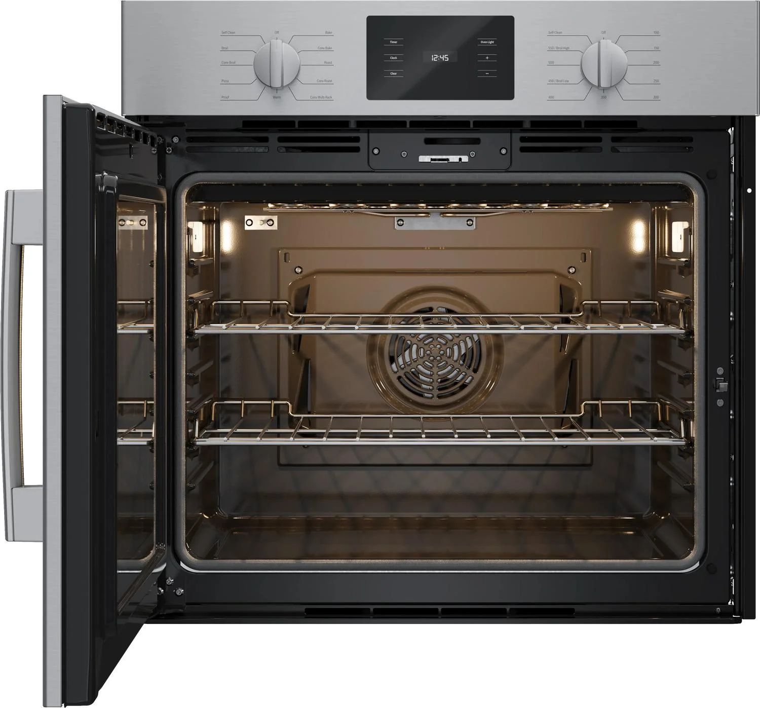 Bosch HBL5455LUC 500 Series, Built-in oven, 30'', Door Hinge: left, Stainless steel - Image 6