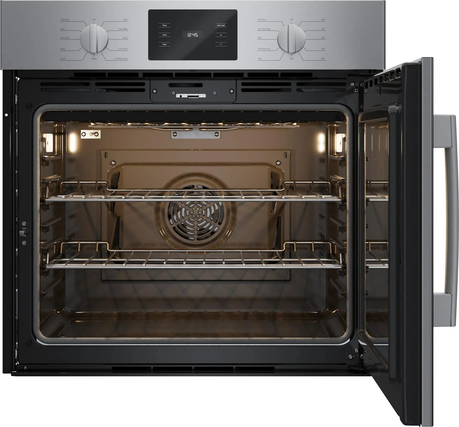 Bosch HBL5455RUC 500 Series, Built-in oven, 30'', Door Hinge: right, Stainless steel - Image 6