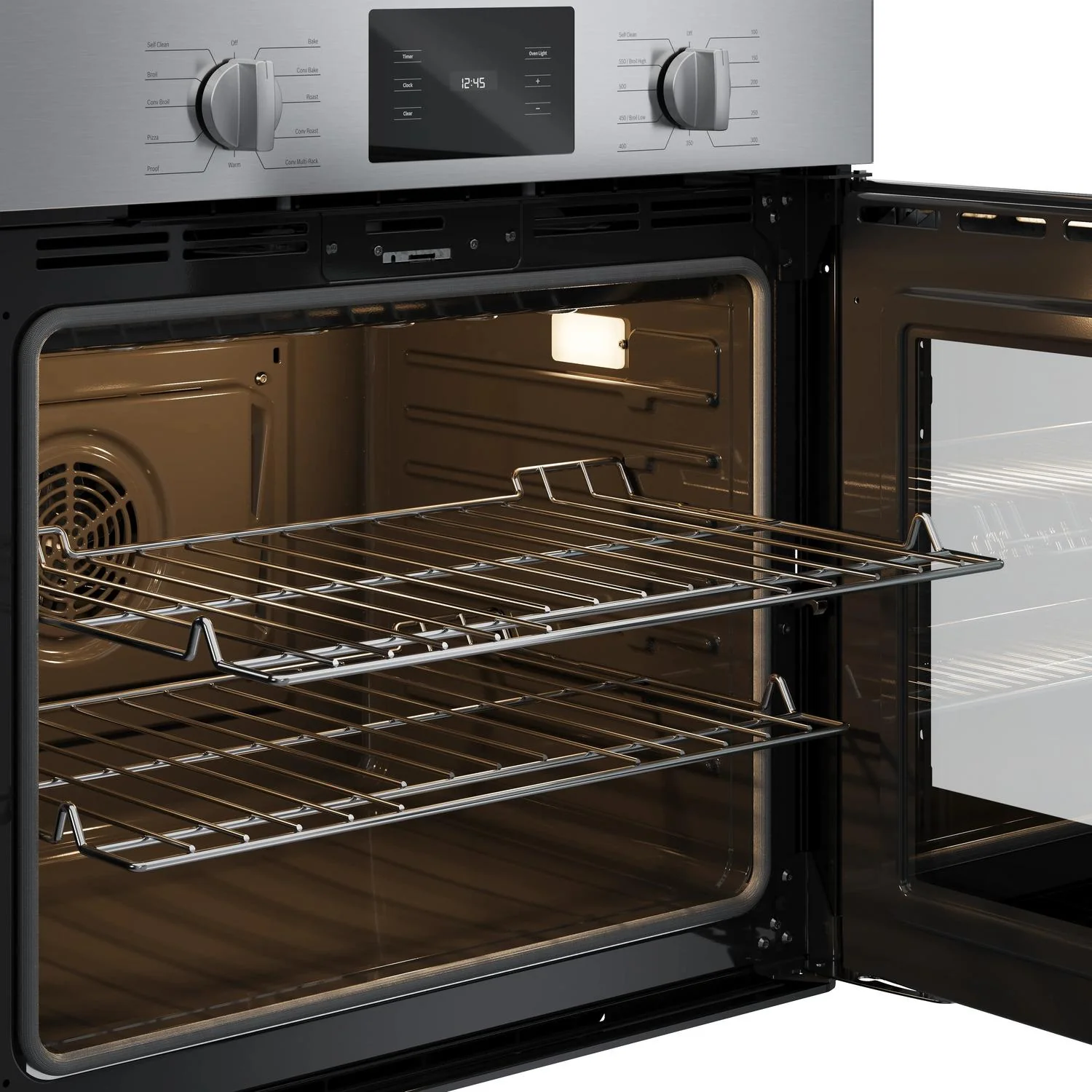 Bosch HBL5455RUC 500 Series, Built-in oven, 30'', Door Hinge: right, Stainless steel - Image 7