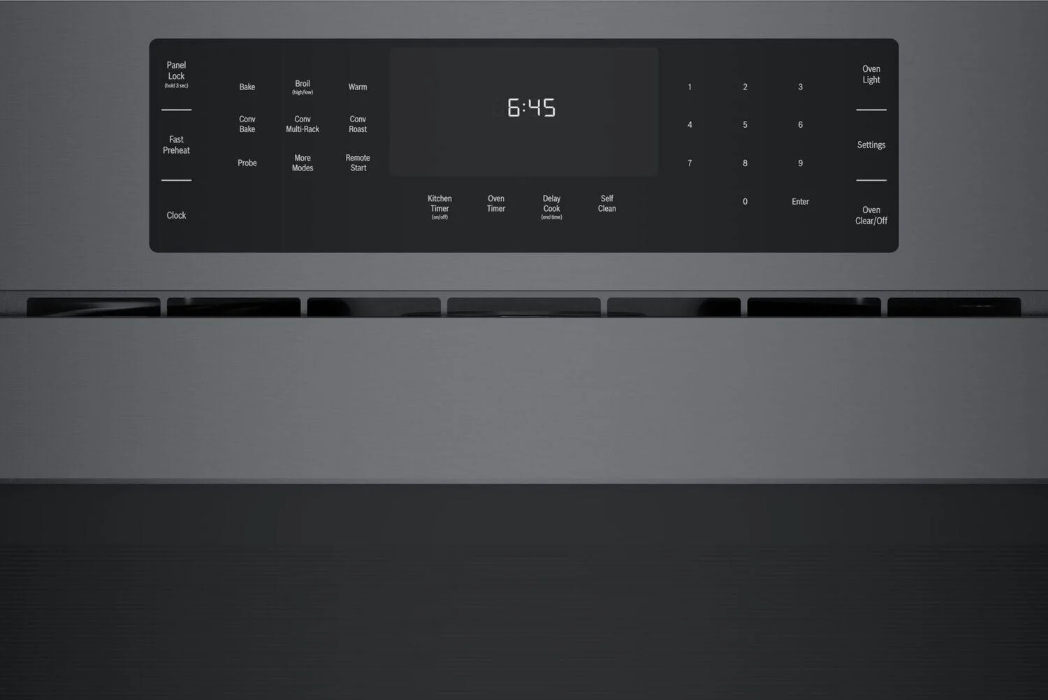 Bosch HBL8444RUC 800 Series Single Wall Oven 30" Right SideOpening Door, Black Stainless Steel - Image 3