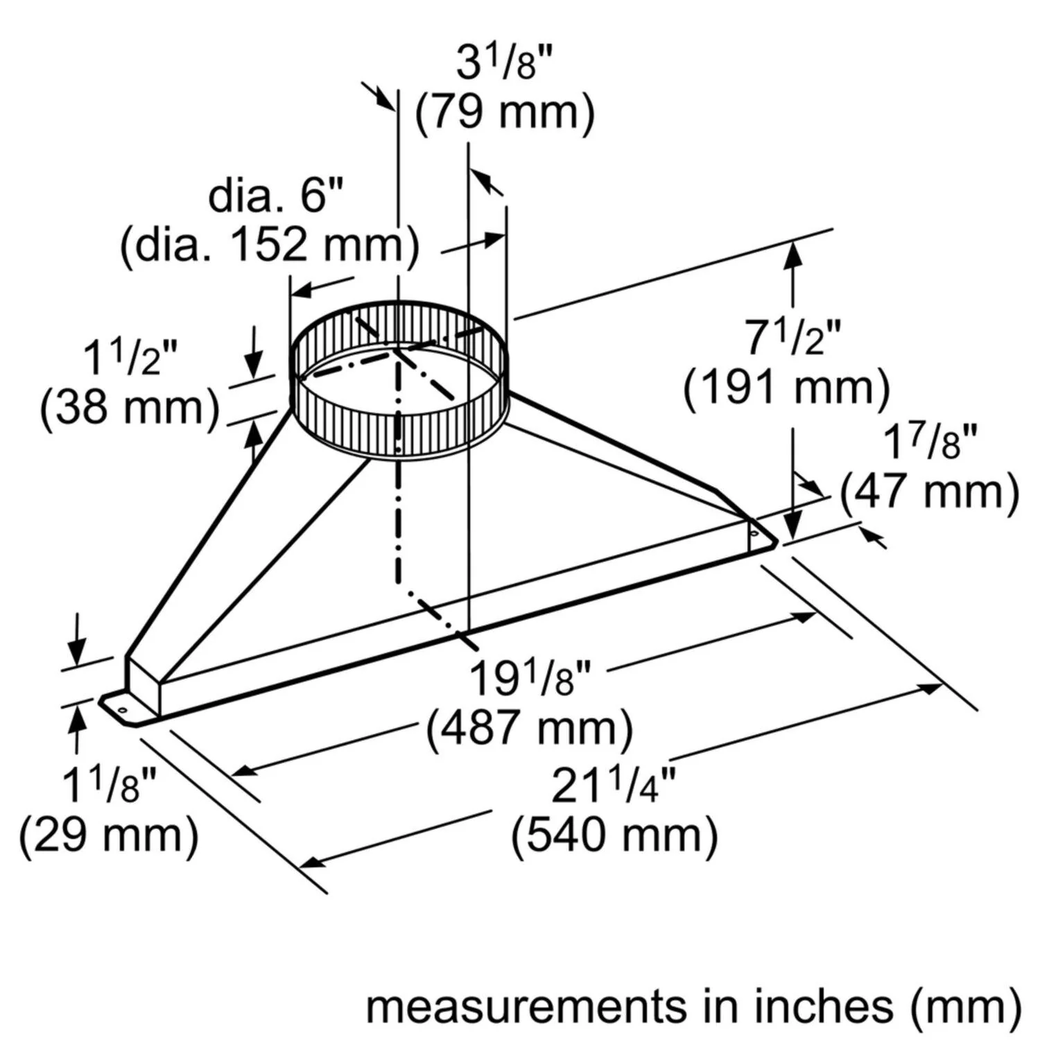 Bosch HDDSTRAN6 installation accessory - Image 2