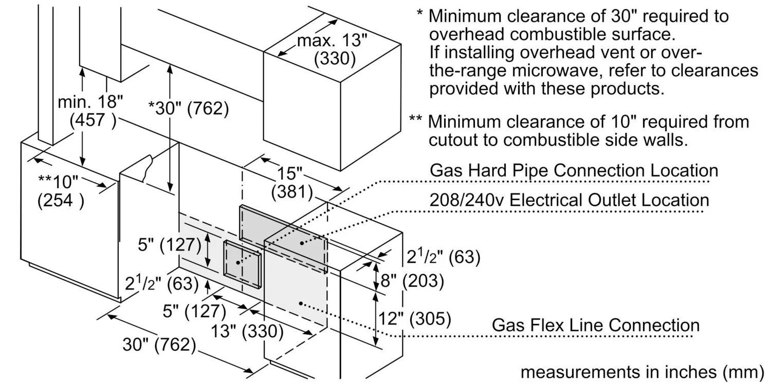 Bosch HDI8056U 800 Series, Dual fuel slide-in range, 30'', Stainless steel - Image 12