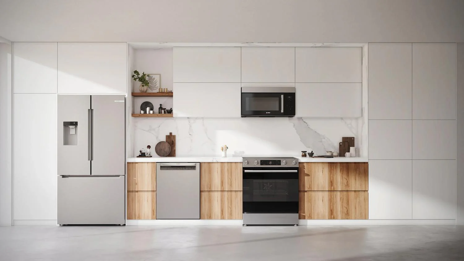 Bosch HEF1050MU 100 Series, Freestanding electric cooker, 30'', Stainless steel - Image 3