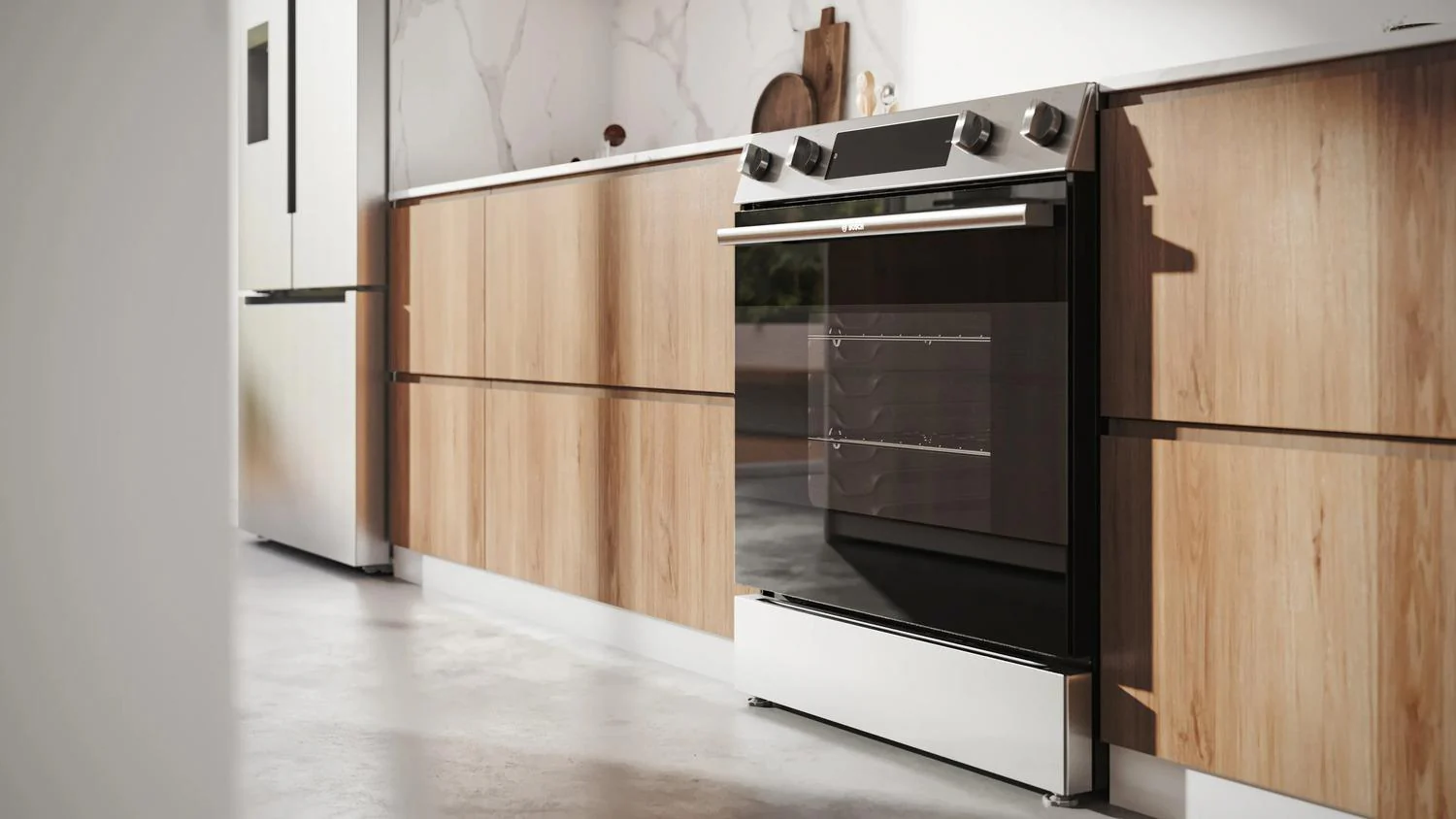 Bosch HEF1050MU 100 Series, Freestanding electric cooker, 30'', Stainless steel - Image 6