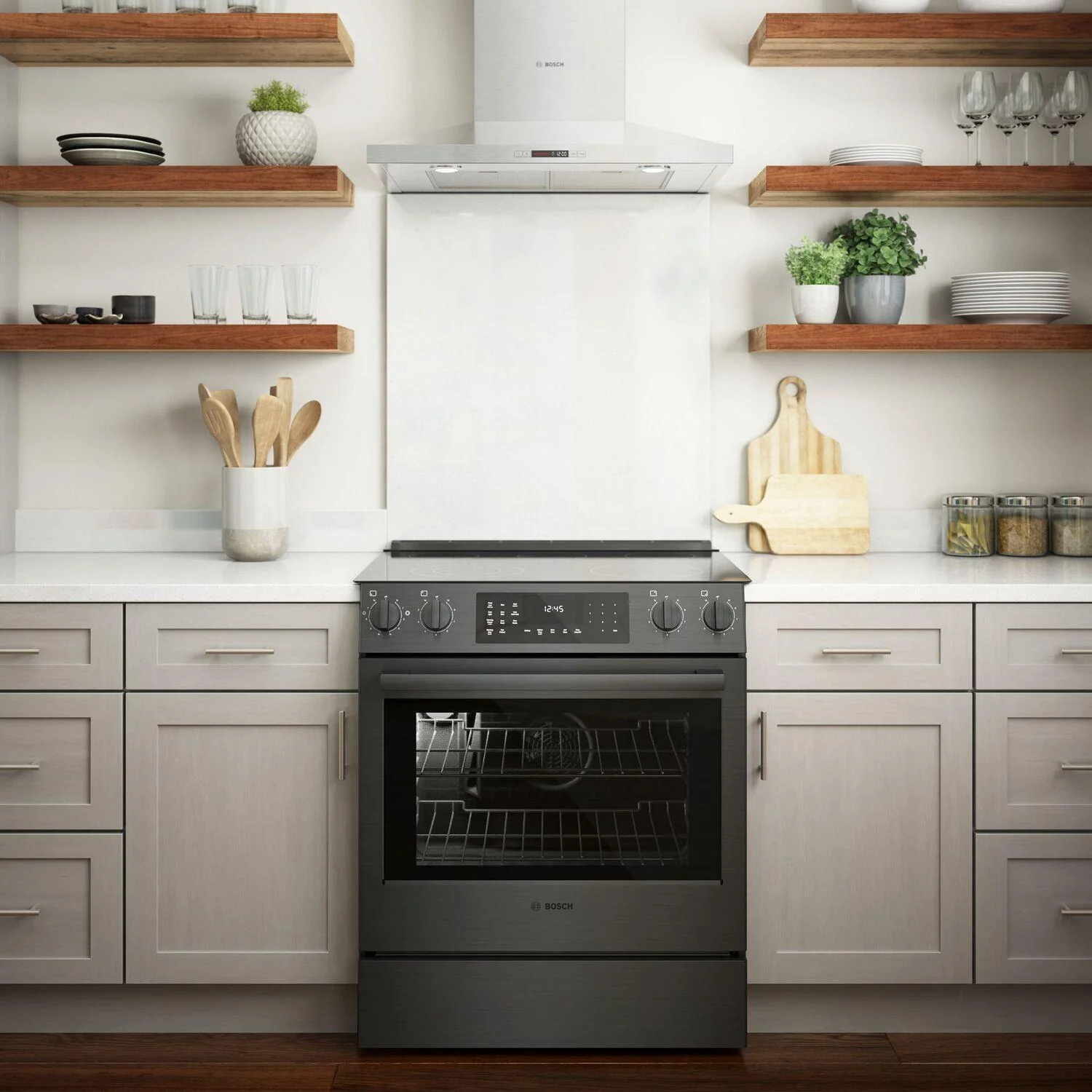Bosch HEI8046U 800 Series Electric Slide-in Range 30" Black Stainless Steel - Image 16