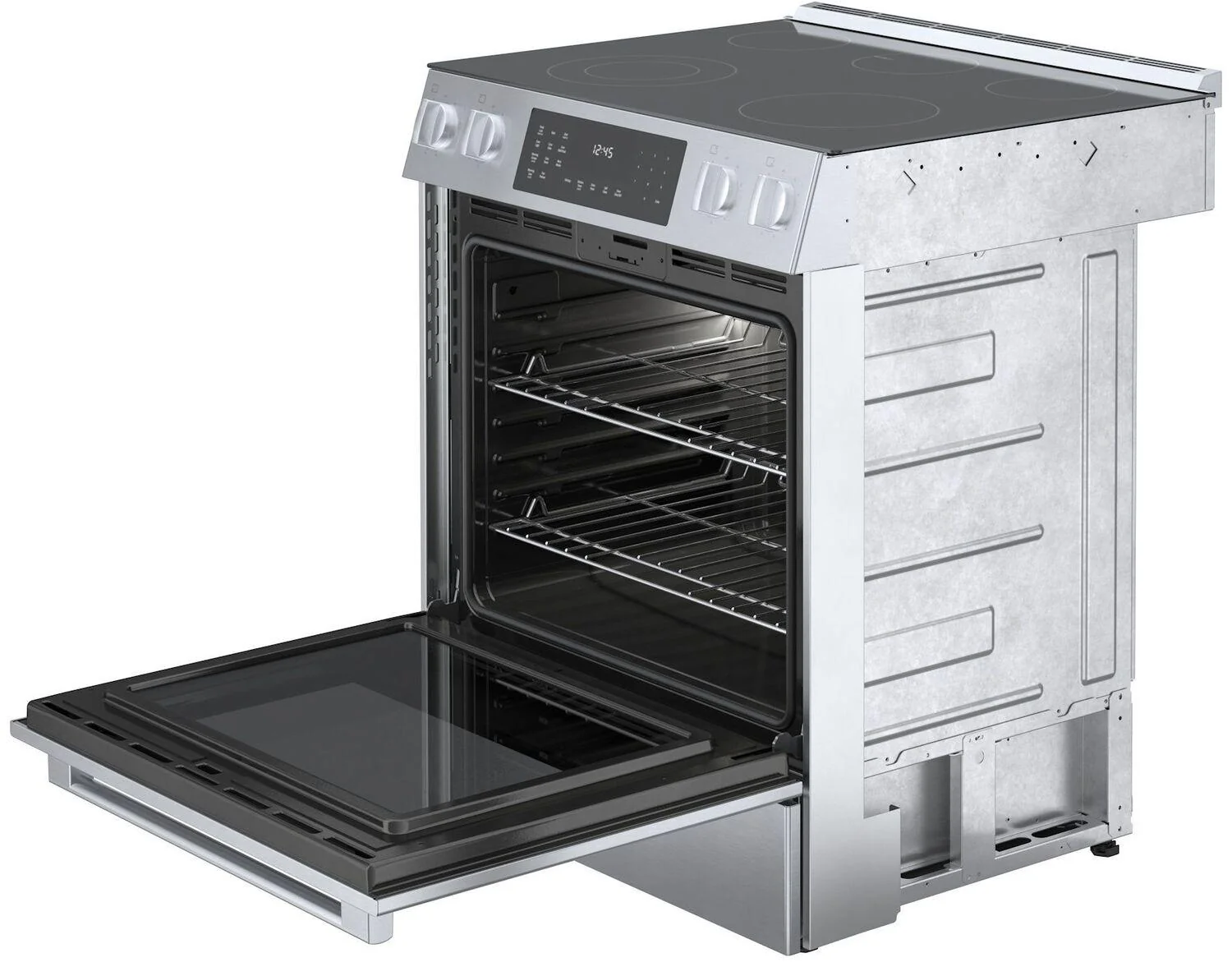 Bosch HEI8056U 800 Series, Electric slide-in range, 30'', Stainless steel - Image 5