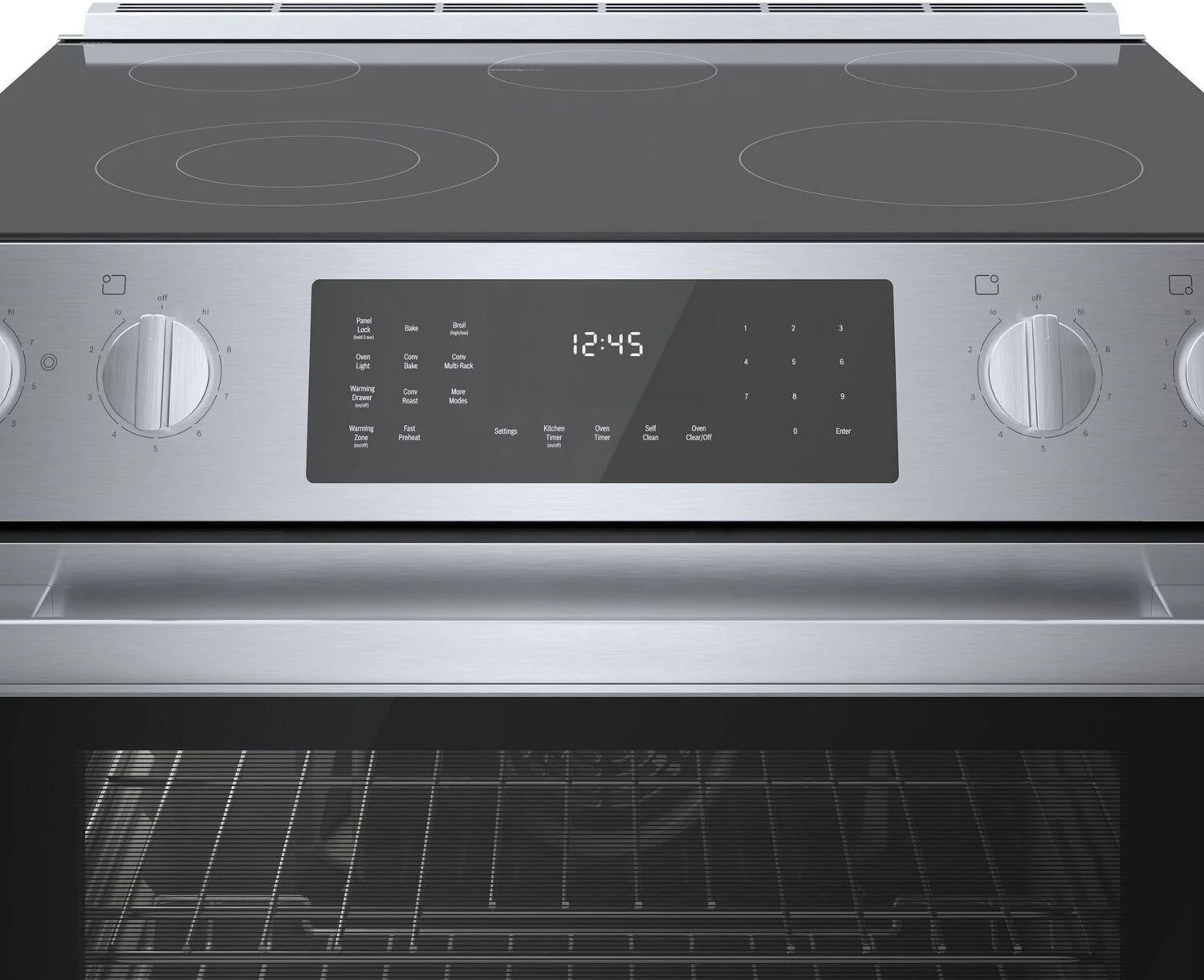 Bosch HEI8056U 800 Series, Electric slide-in range, 30'', Stainless steel - Image 9