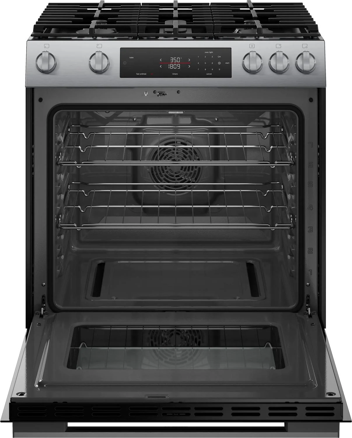 Bosch HGF1050MUC 100 Series, Freestanding gas cooker, Stainless steel - Image 13
