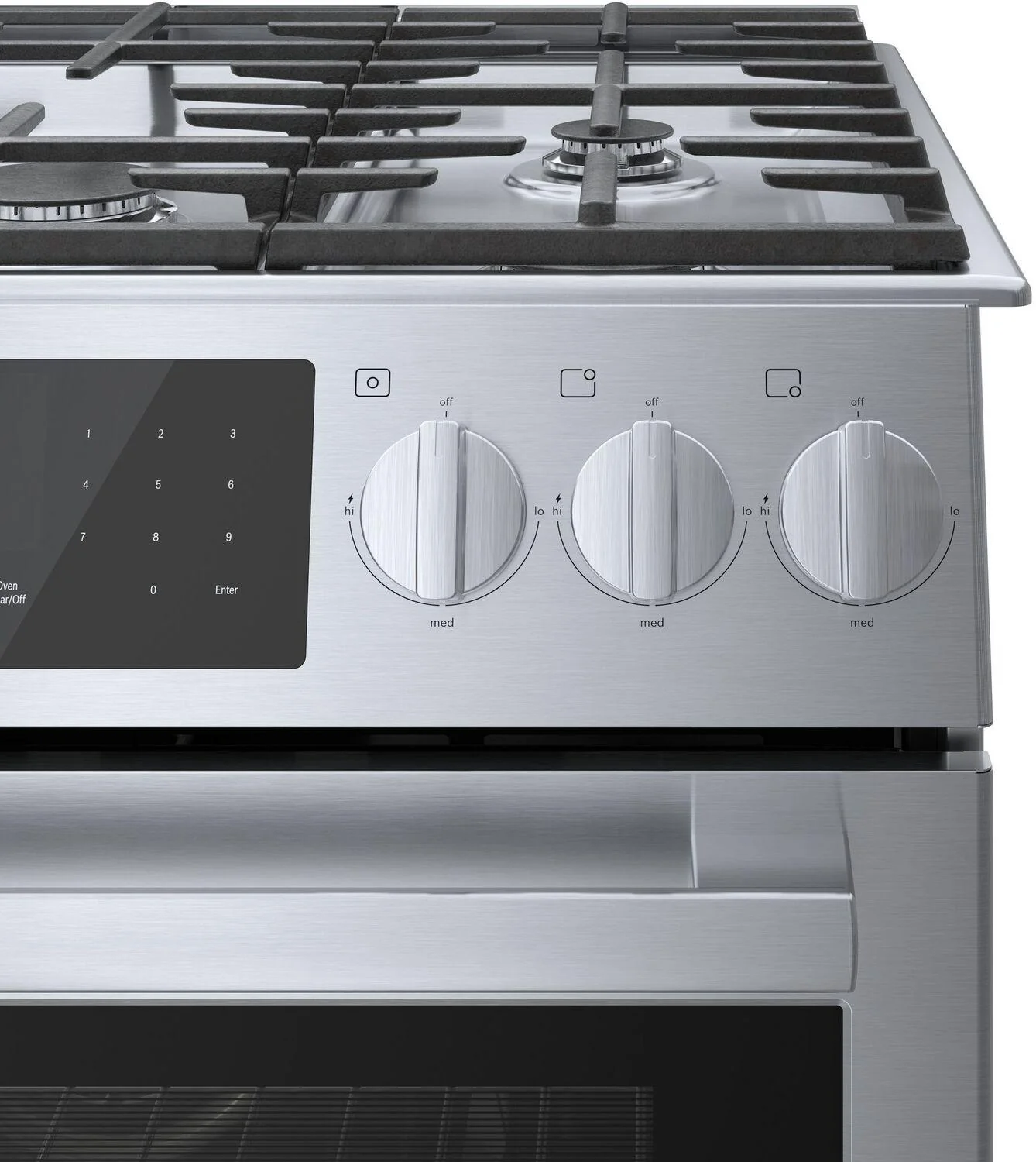 Bosch HGI8056UC 800 Series, Gas slide-in range, 30'', Stainless steel - Image 14