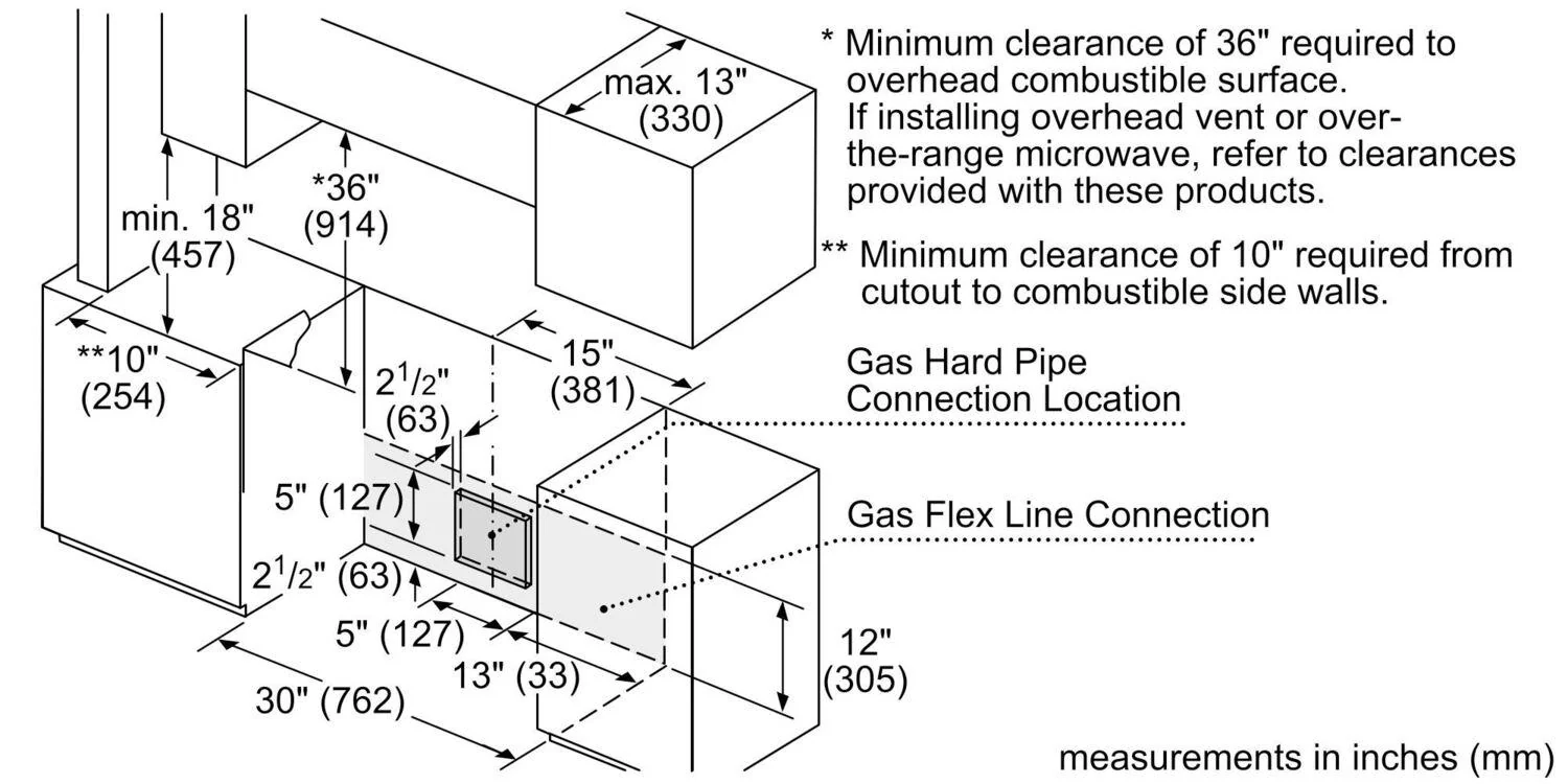 Bosch HGI8056UC 800 Series, Gas slide-in range, 30'', Stainless steel - Image 18