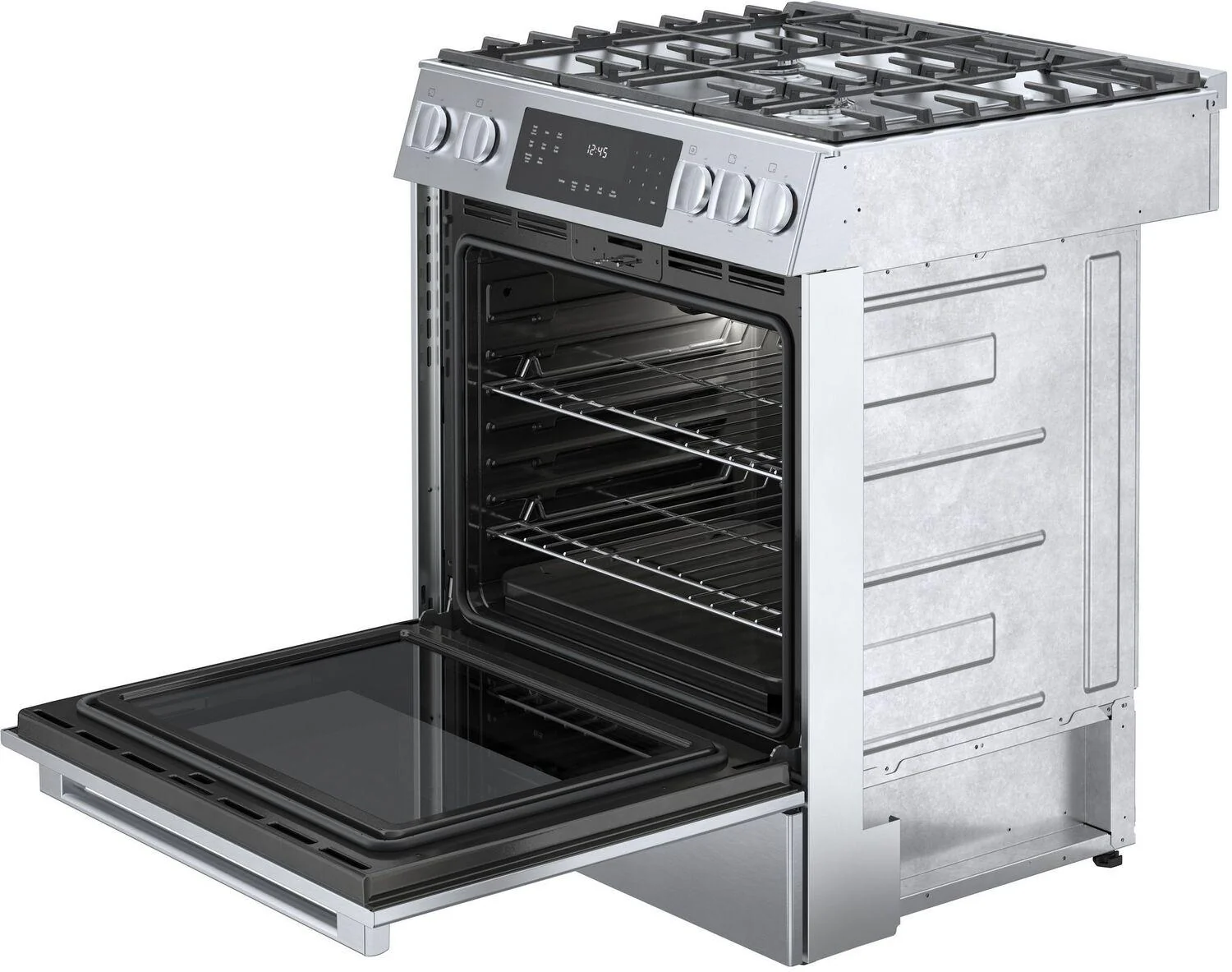 Bosch HGI8056UC 800 Series, Gas slide-in range, 30'', Stainless steel - Image 5