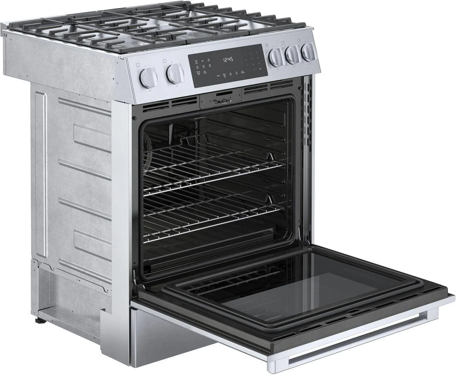 Bosch HGI8056UC 800 Series, Gas slide-in range, 30'', Stainless steel - Image 6