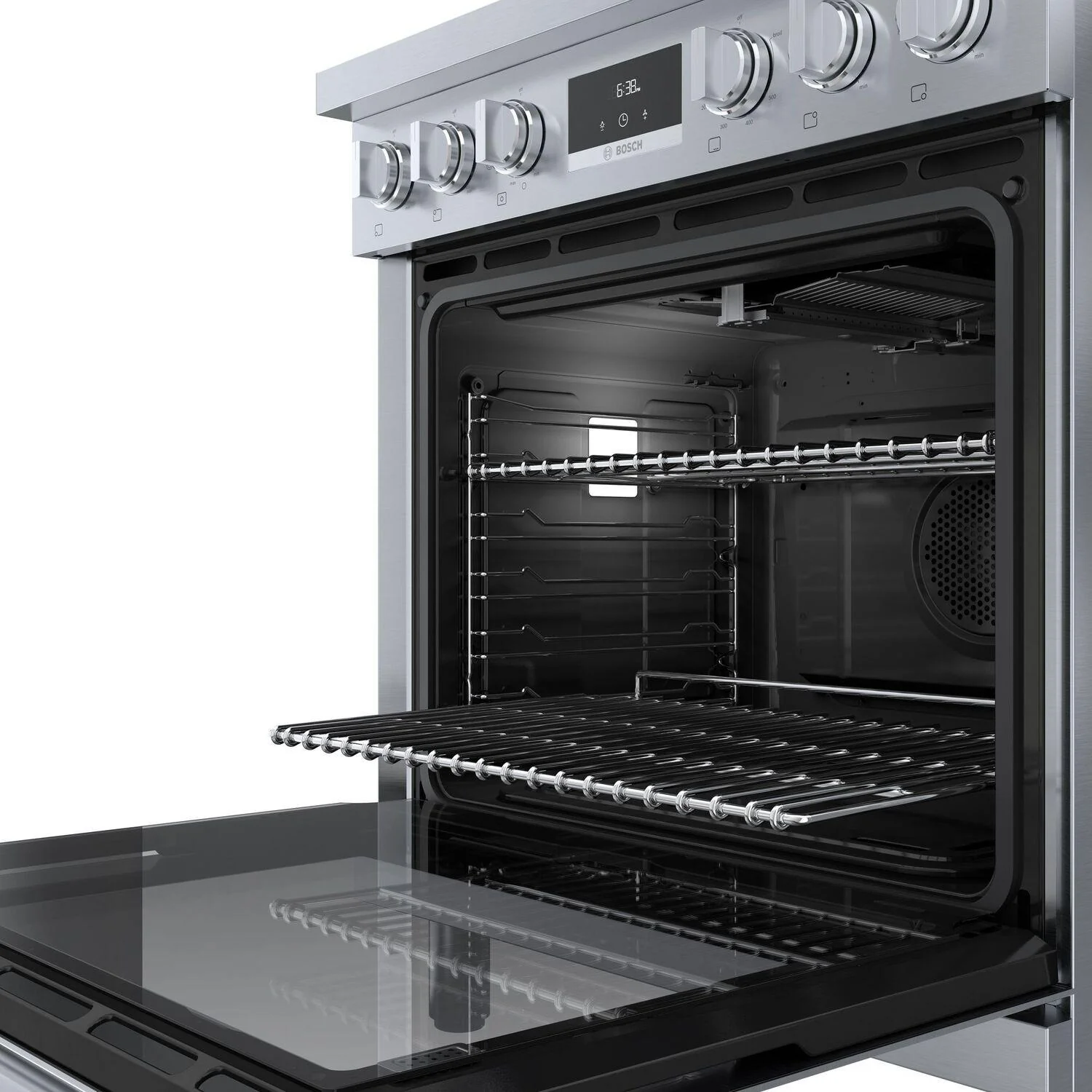 Bosch HGS8055UC 800 Series, Gas freestanding range, 30'', Stainless steel - Image 13