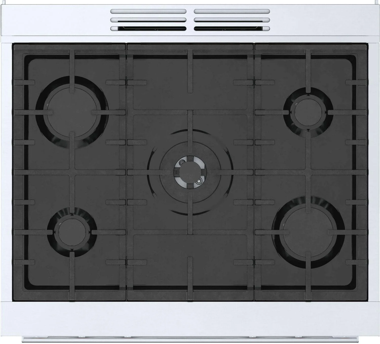 Bosch HGS8055UC 800 Series, Gas freestanding range, 30'', Stainless steel - Image 2