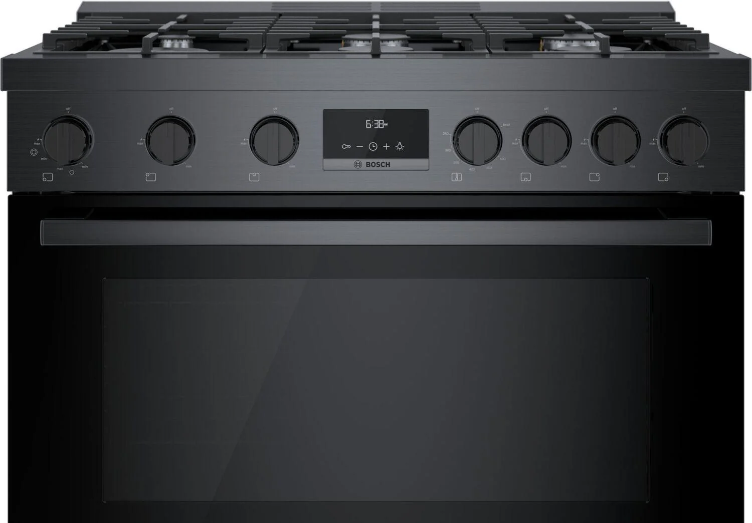 Bosch HGS8645UC 800 Series, Gas freestanding range, 36'', Black stainless steel - Image 14