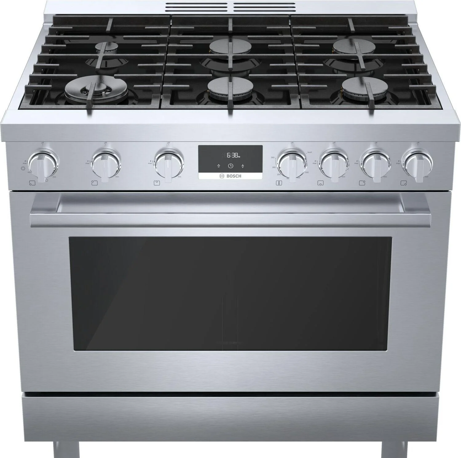 Bosch HGS8655UC 800 Series, Gas freestanding range, 36'', Stainless steel - Image 10