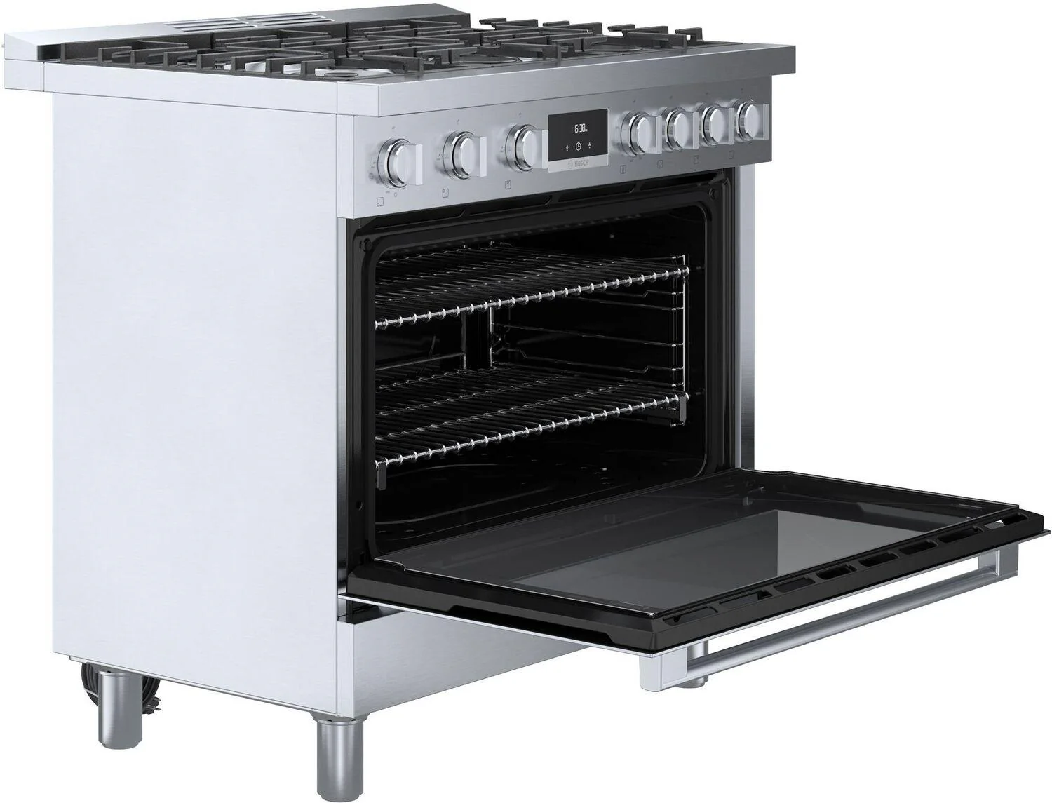 Bosch HGS8655UC 800 Series, Gas freestanding range, 36'', Stainless steel - Image 16
