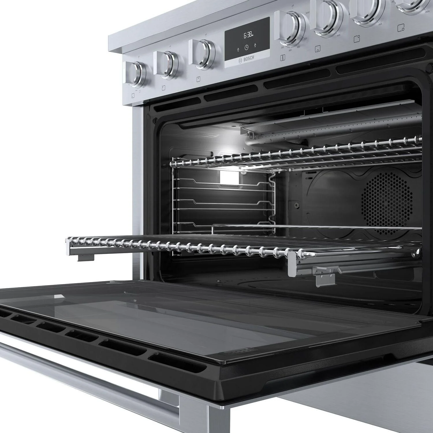 Bosch HGS8655UC 800 Series, Gas freestanding range, 36'', Stainless steel - Image 9