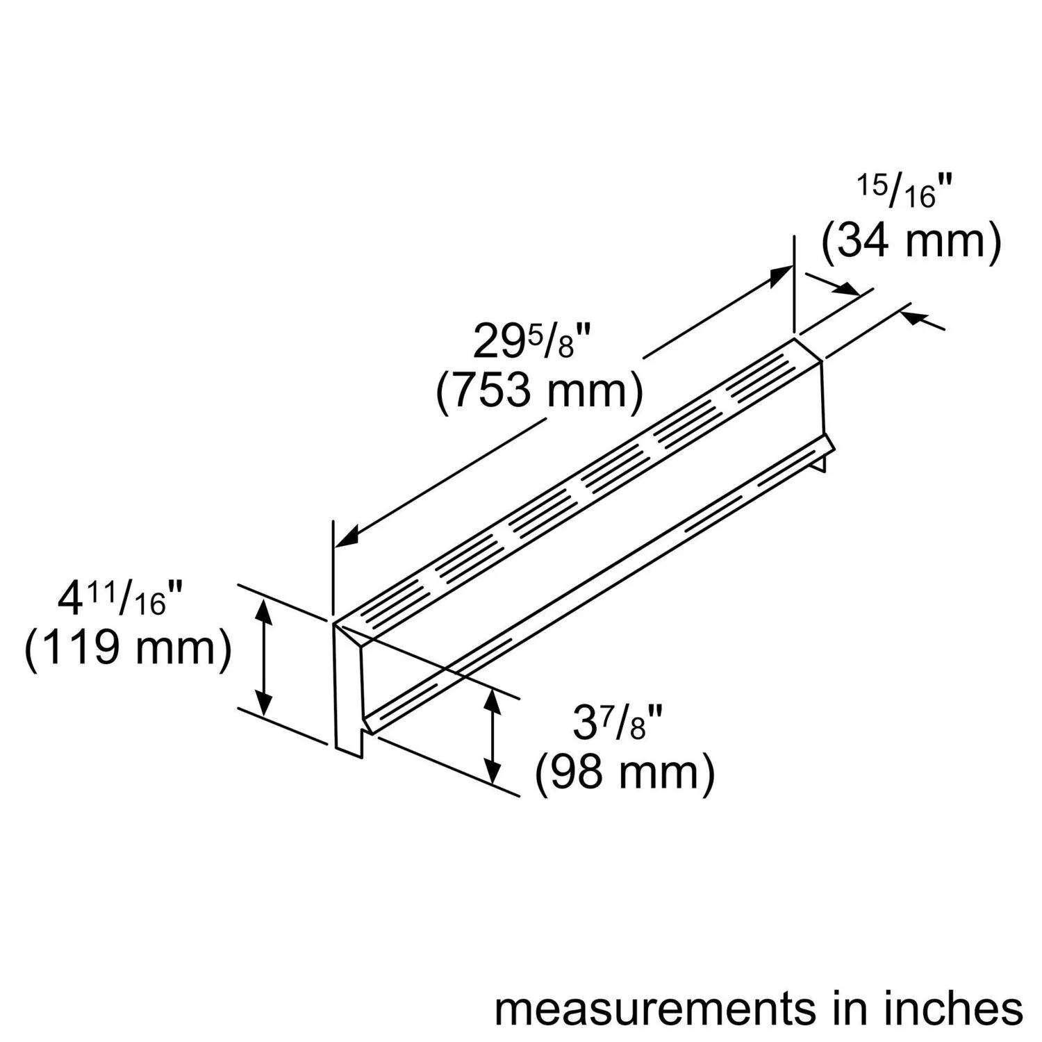 Bosch HGZBS301 installation accessory - Image 3