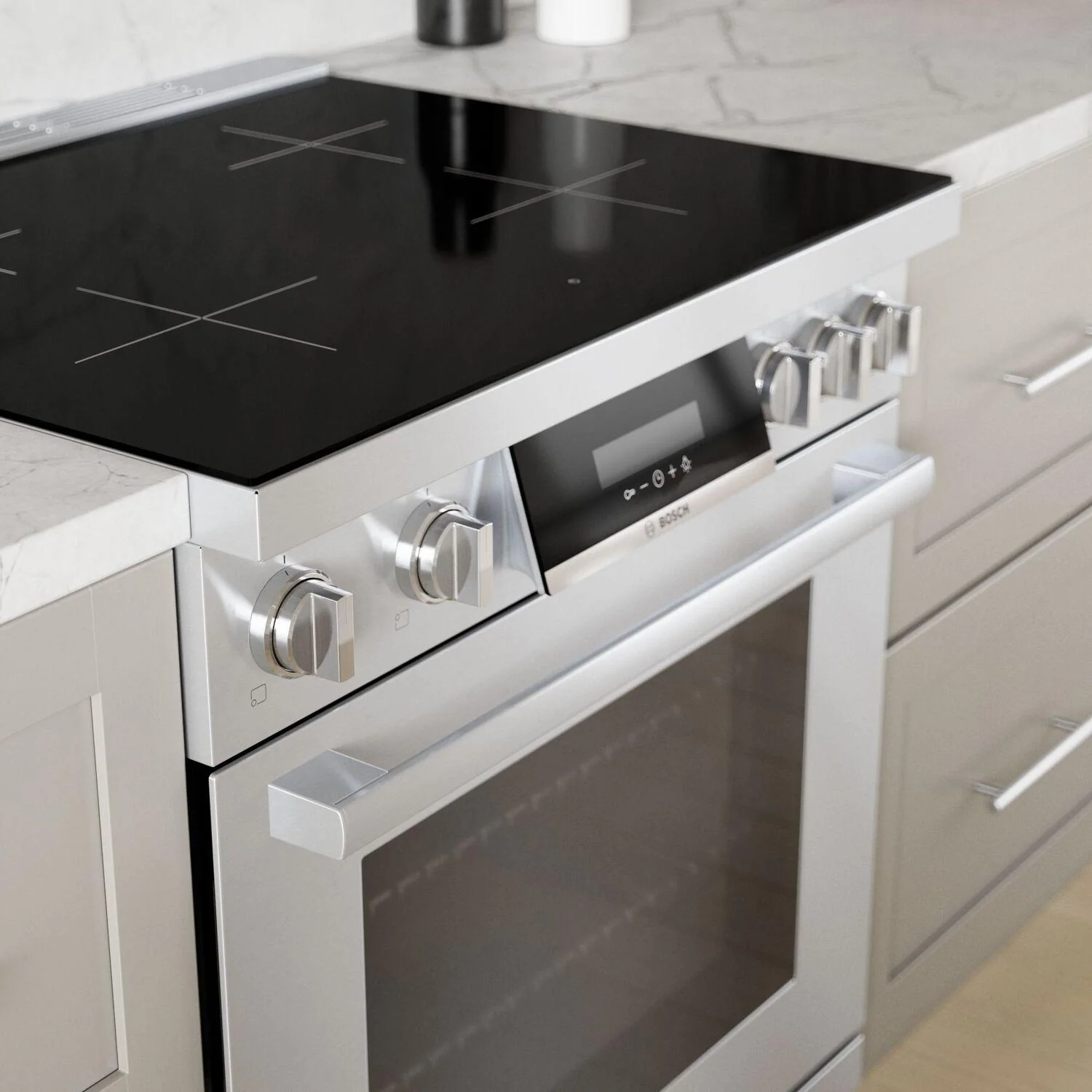 Bosch HIS8055U 800 Series, Induction freestanding range cooker, Stainless steel - Image 11