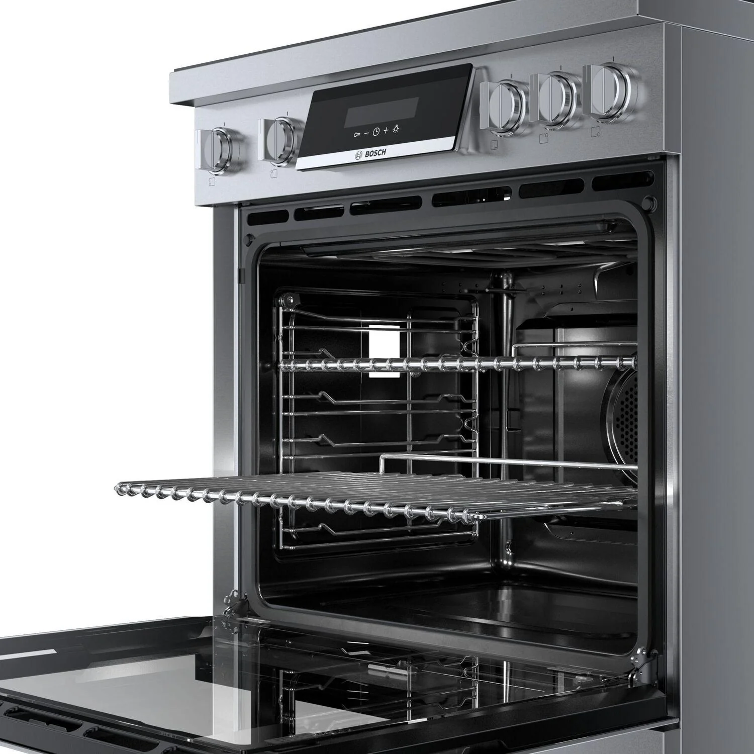 Bosch HIS8055U 800 Series, Induction freestanding range cooker, Stainless steel - Image 8