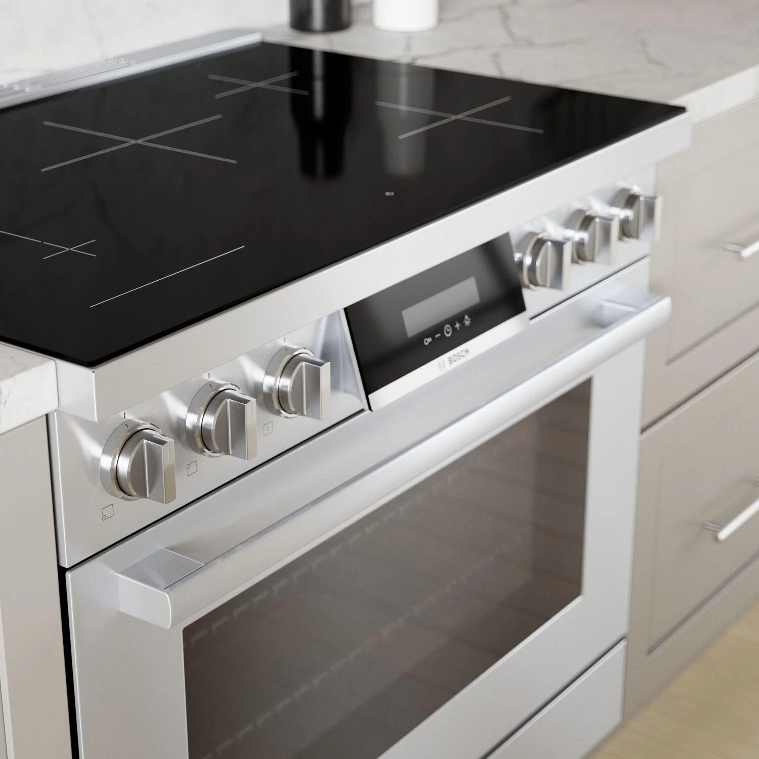 Bosch HIS8655U 800 Series, Induction freestanding range cooker, 36'', Stainless steel - Image 11