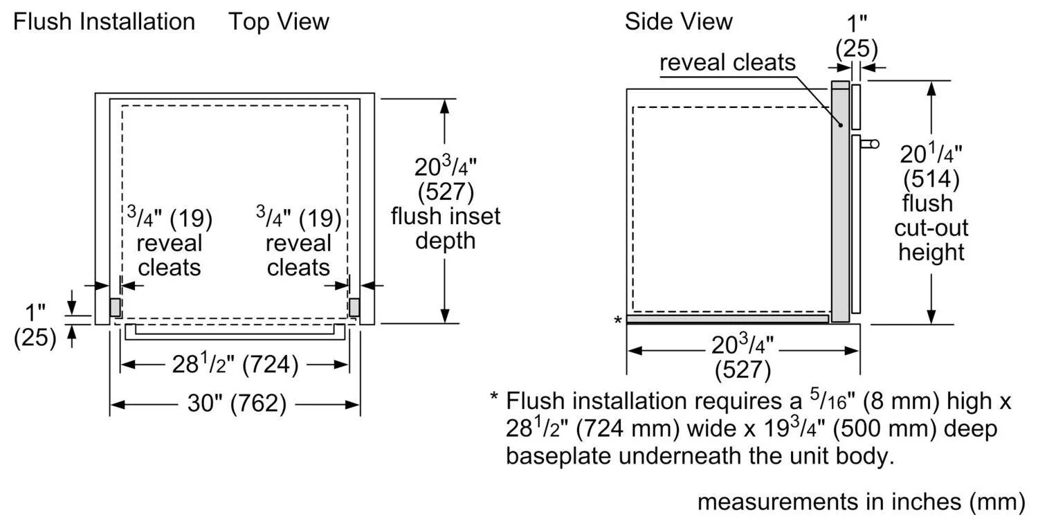 Bosch HMB50152UC 500 Series, Built-In Microwave, 30'', Stainless steel - Image 10