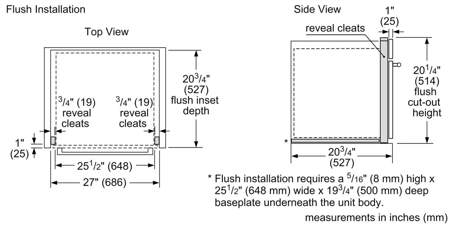 Bosch HMB57152UC 500 Series, Built-In Microwave, 27'', Stainless steel - Image 10