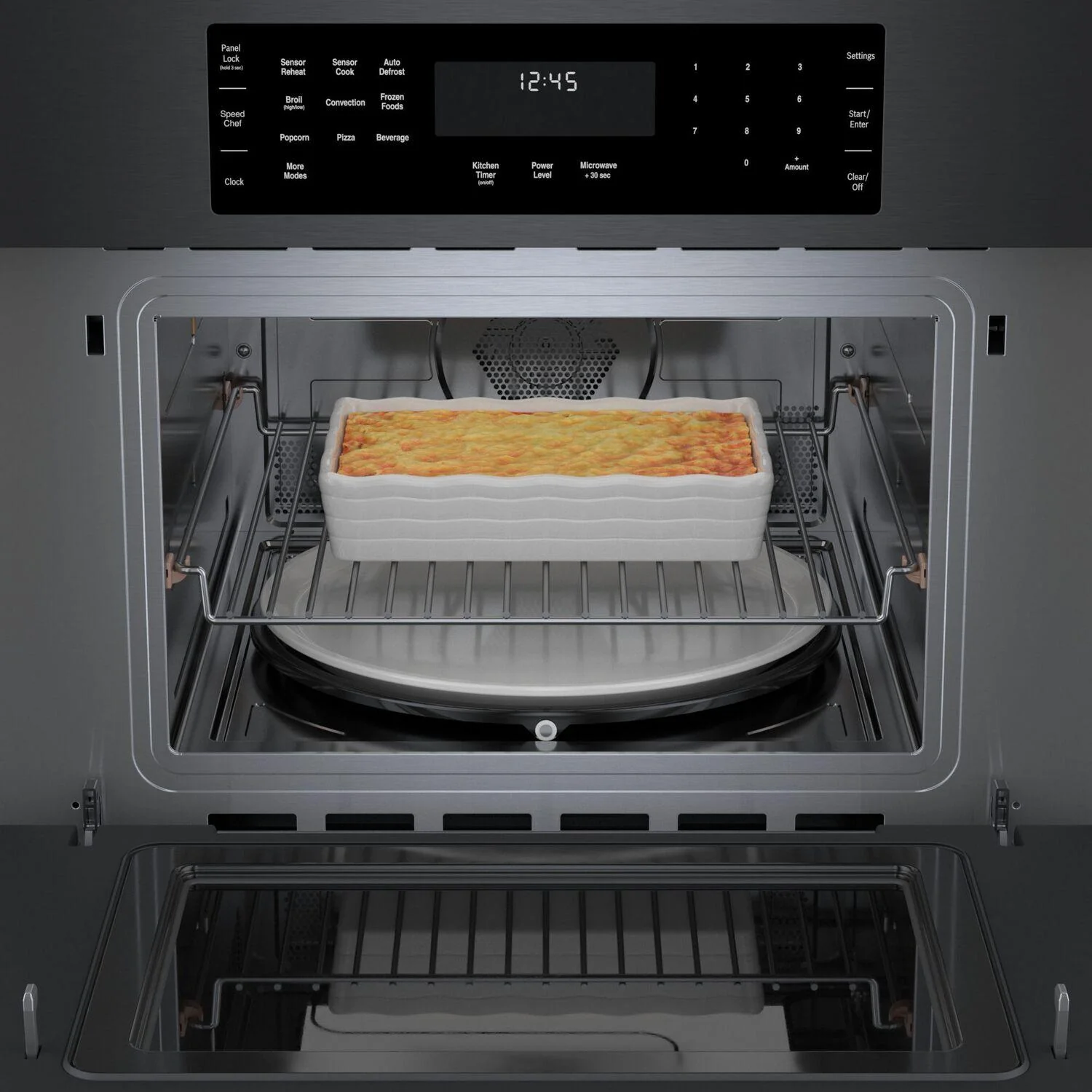 Bosch HMC80242UC 800 Series, Speed Oven, 30'', Black stainless steel - Image 4