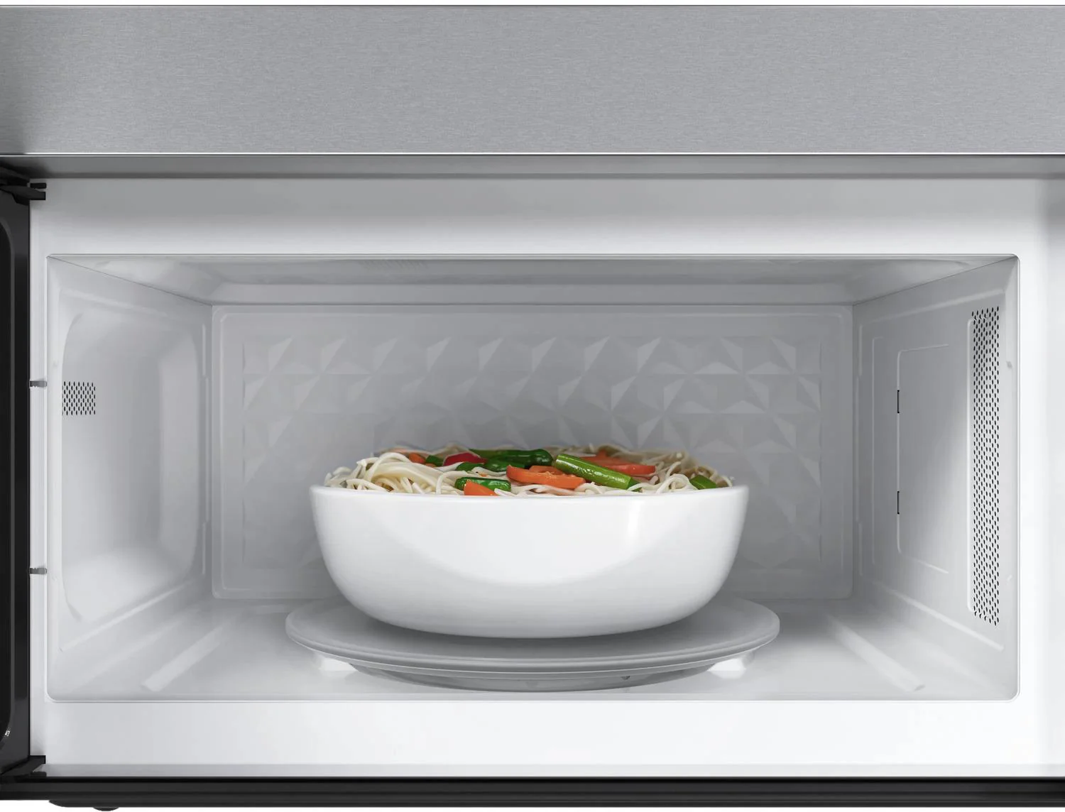 Bosch HMV1055U 100 Series, Over-The-Range Microwave, 30'', Door Hinge: left, Stainless steel - Image 9