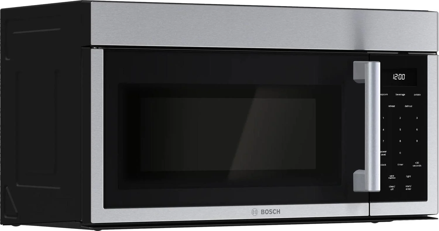 Bosch HMV3055U 300 Series, Over-The-Range Microwave, 30'', Door Hinge: left, Stainless steel - Image 4