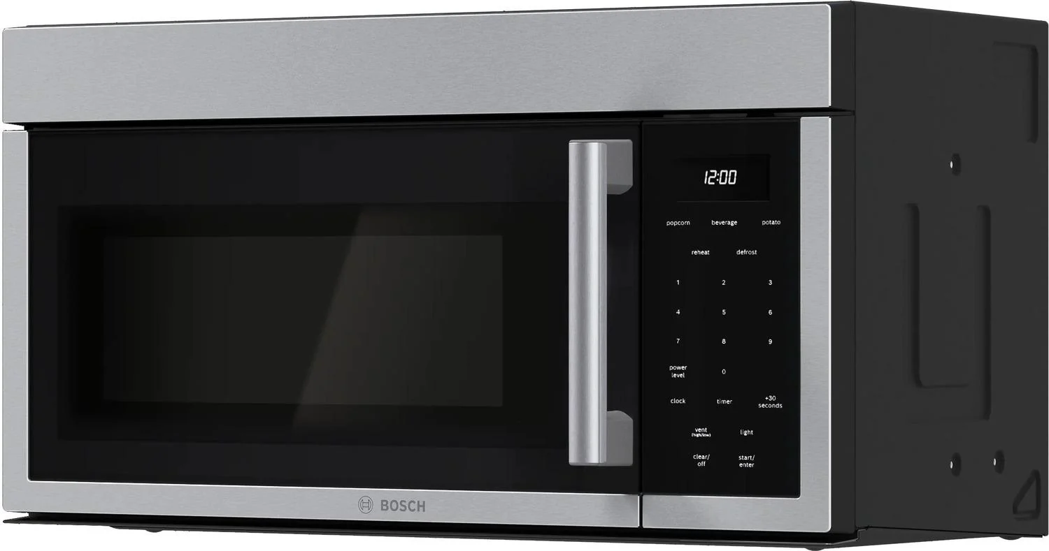 Bosch HMV3055U 300 Series, Over-The-Range Microwave, 30'', Door Hinge: left, Stainless steel - Image 5