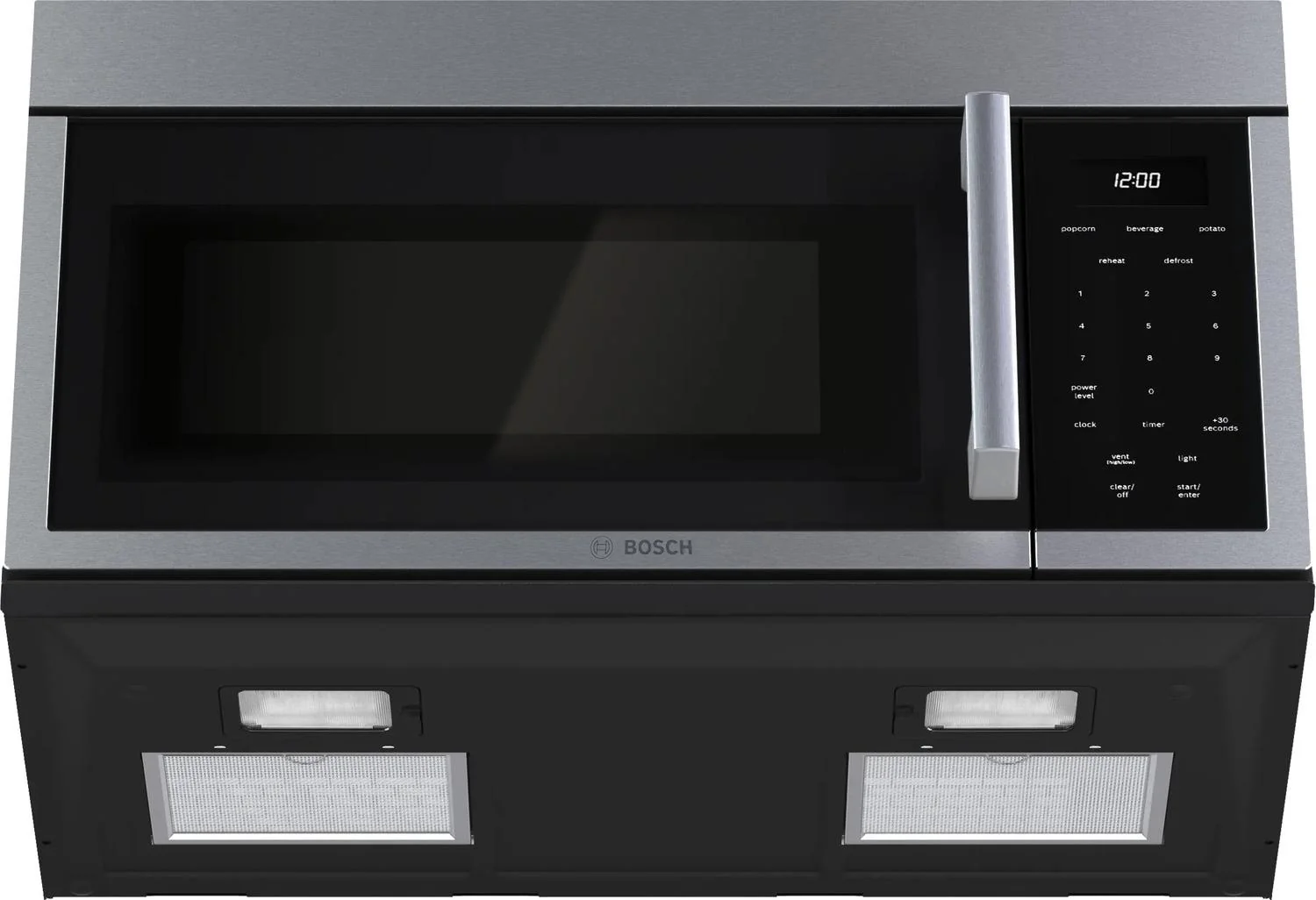 Bosch HMV3055U 300 Series, Over-The-Range Microwave, 30'', Door Hinge: left, Stainless steel - Image 7