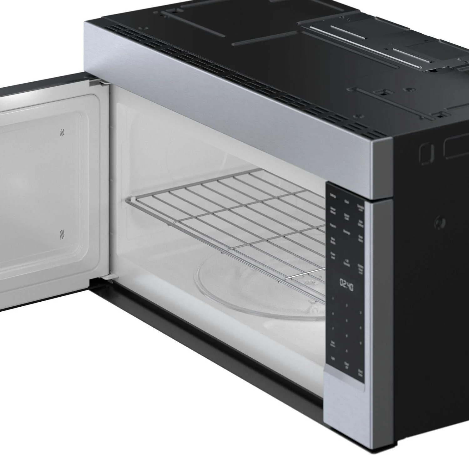 Bosch HMV5053U 500 Series, Over-The-Range Microwave, 30'', Door Hinge: left, Stainless steel - Image 6