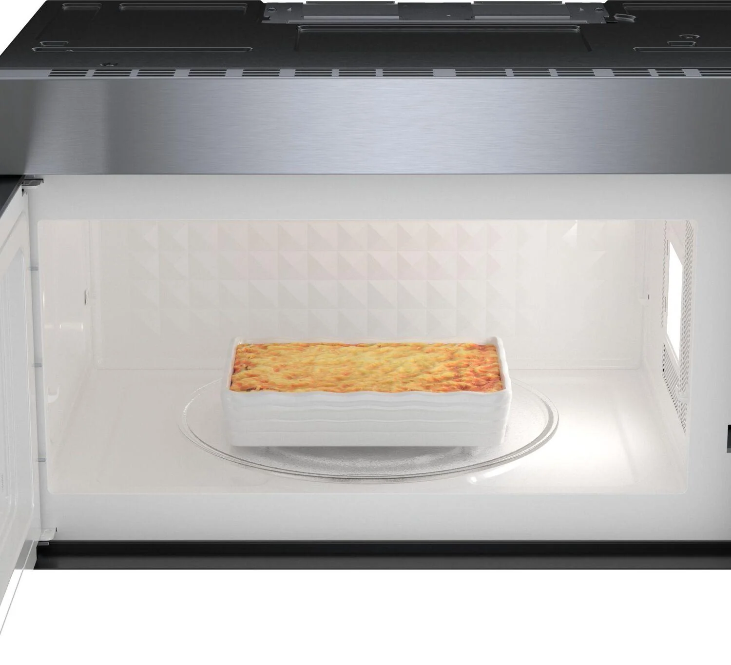 Bosch HMV5053U 500 Series, Over-The-Range Microwave, 30'', Door Hinge: left, Stainless steel - Image 8