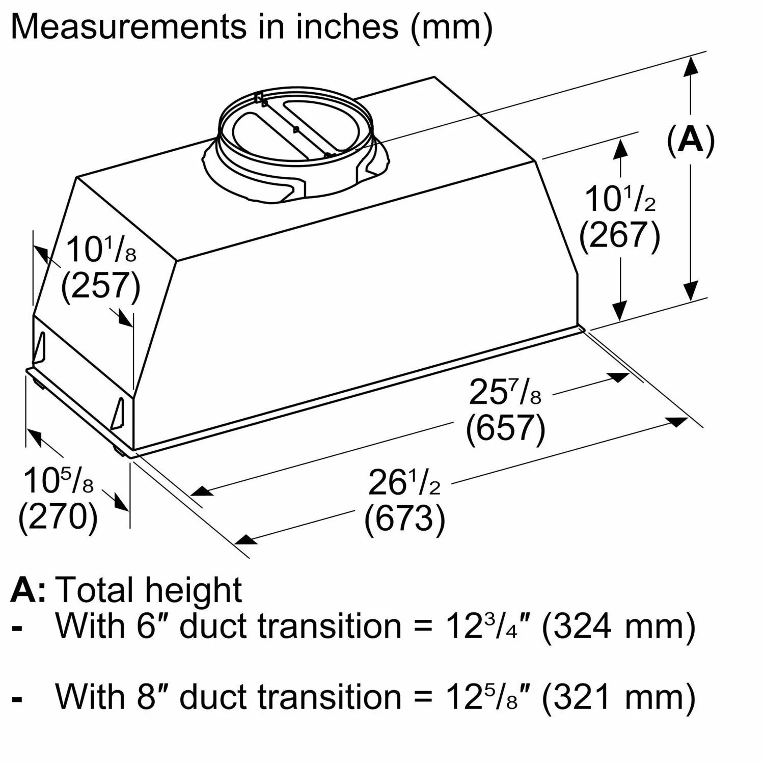 Bosch HUI30253UC 300 Series, canopy cooker hood, Stainless steel - Image 13
