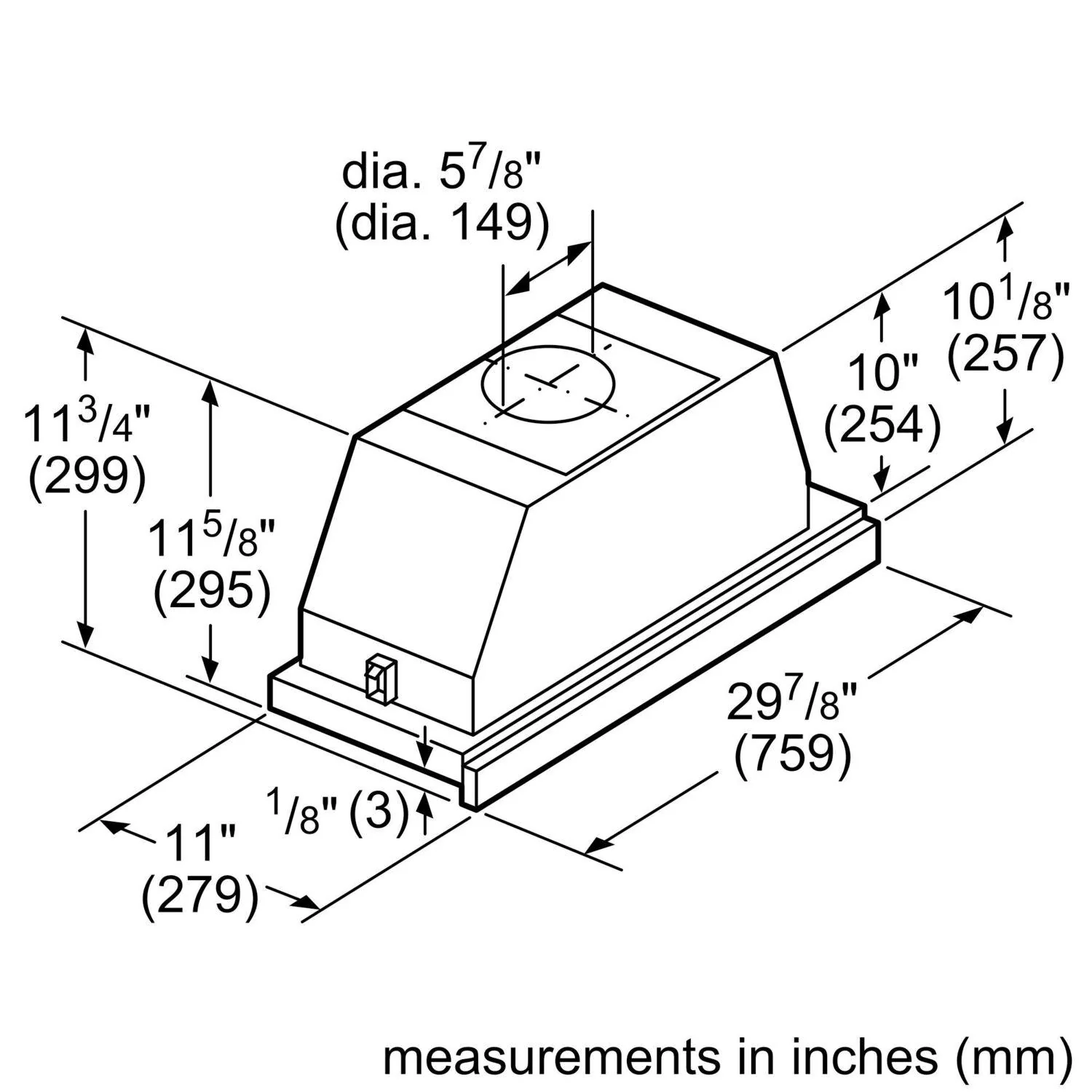 Bosch HUI50351UC 500 Series, telescopic cooker hood, 30'', Stainless steel - Image 10
