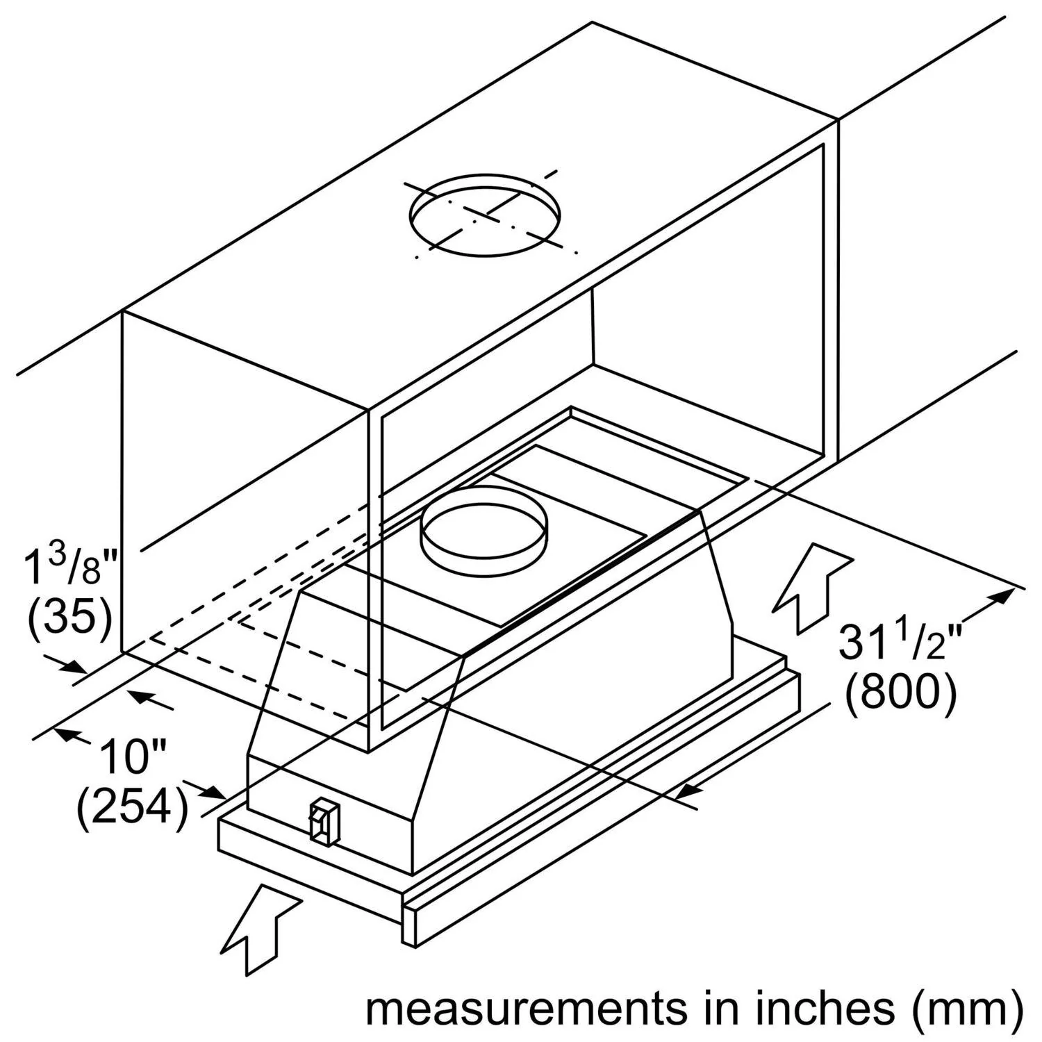 Bosch HUI56551UC 500 Series, telescopic cooker hood, 36'', Stainless steel - Image 12
