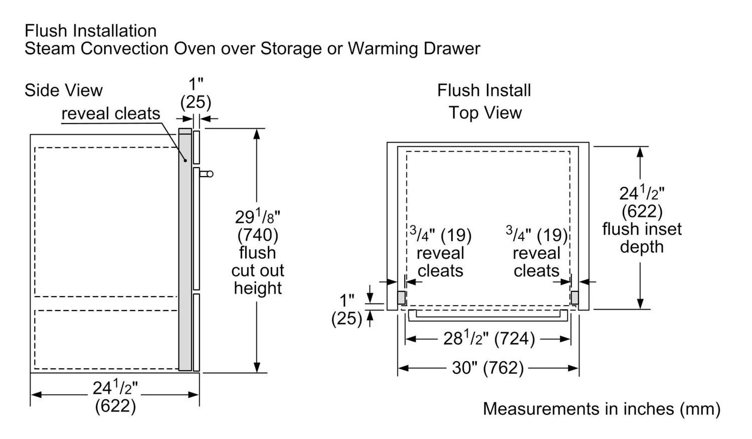 Bosch HWD5051UC 500 Series, Built-in warming drawer, 30'', Stainless steel - Image 16
