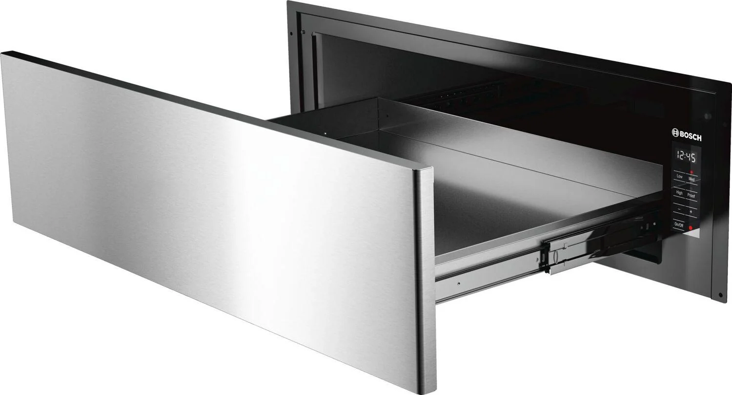 Bosch HWD5051UC 500 Series, Built-in warming drawer, 30'', Stainless steel - Image 2