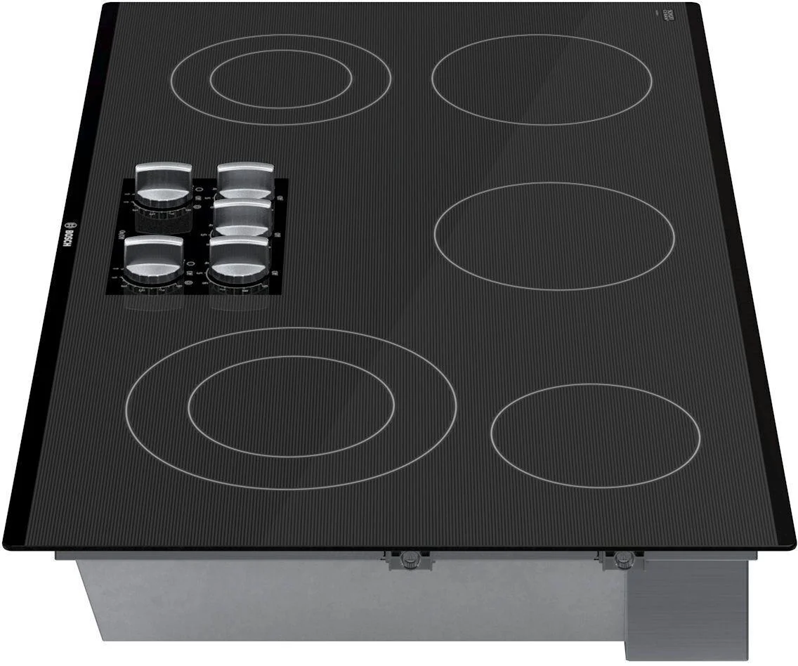 Bosch NEM5666UC 500 Series, 36" KNOB CNT, 5 ELEMENT, ELEC. C-TOP BLACK - Image 7