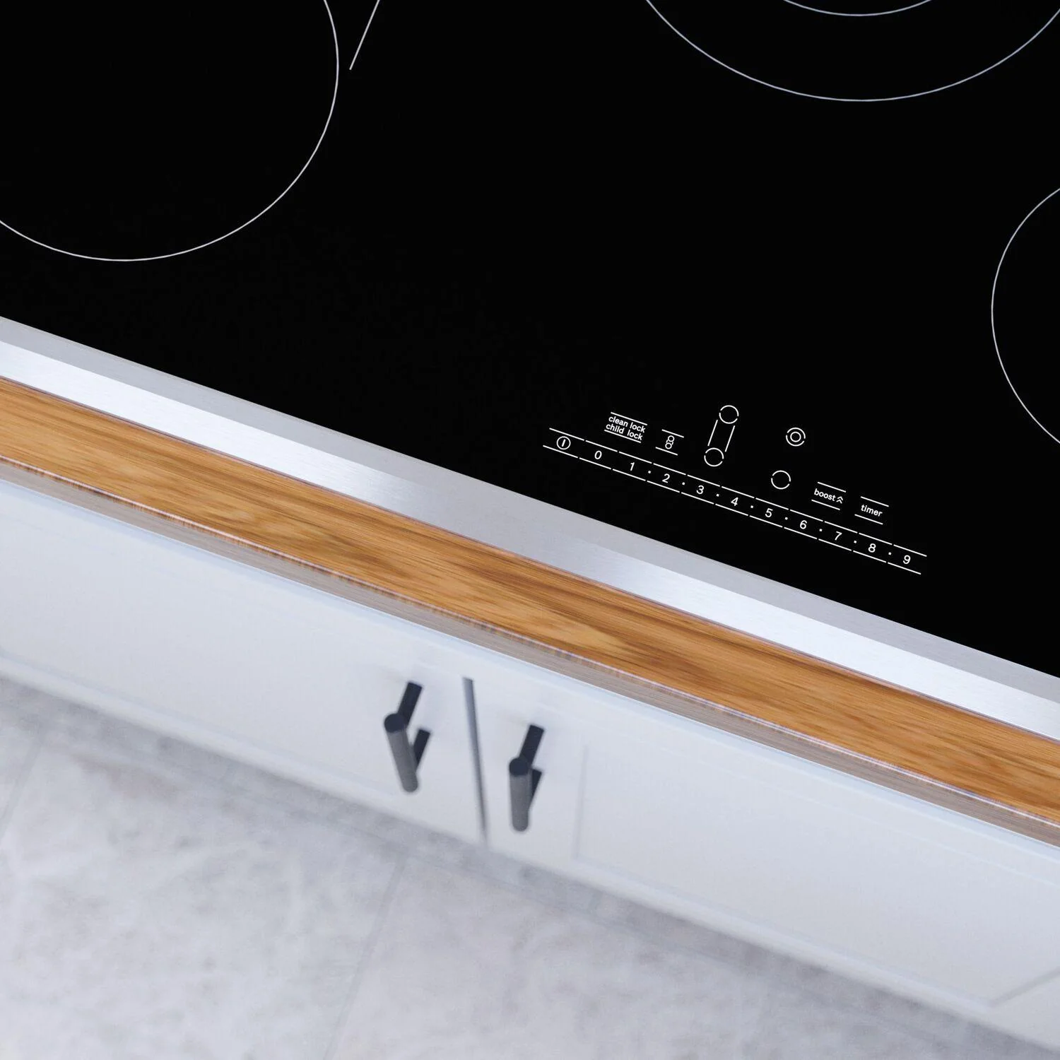 Bosch NET8069SUC 800 Series Electric Cooktop 30" Black, surface mount with frame - Image 9