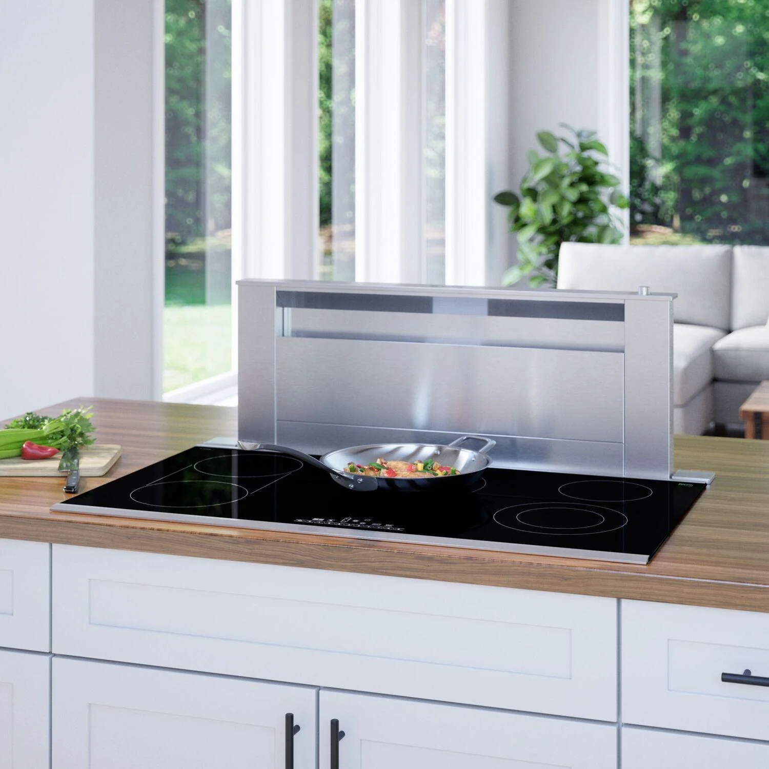 Bosch NET8669SUC 800 Series Electric Cooktop 36" Black, surface mount with frame - Image 7