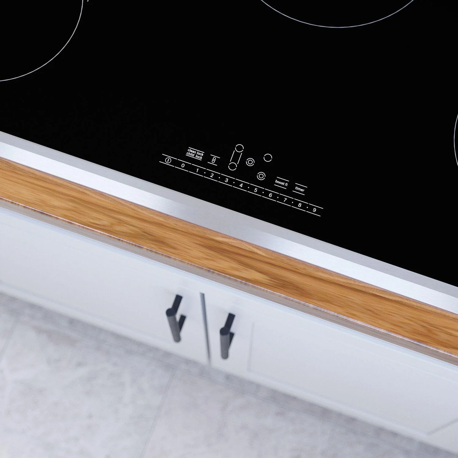 Bosch NET8669SUC 800 Series Electric Cooktop 36" Black, surface mount with frame - Image 9