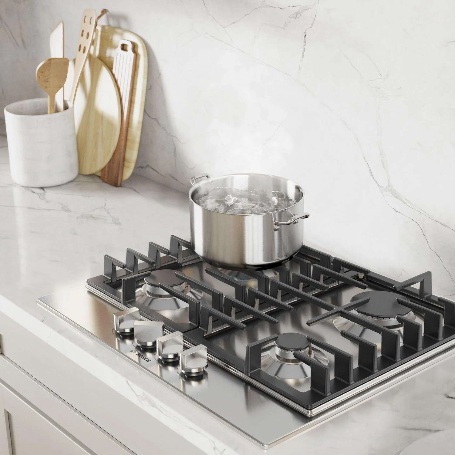 Bosch NGM3450UC 300 Series Gas Cooktop 24" Stainless steel - Image 13