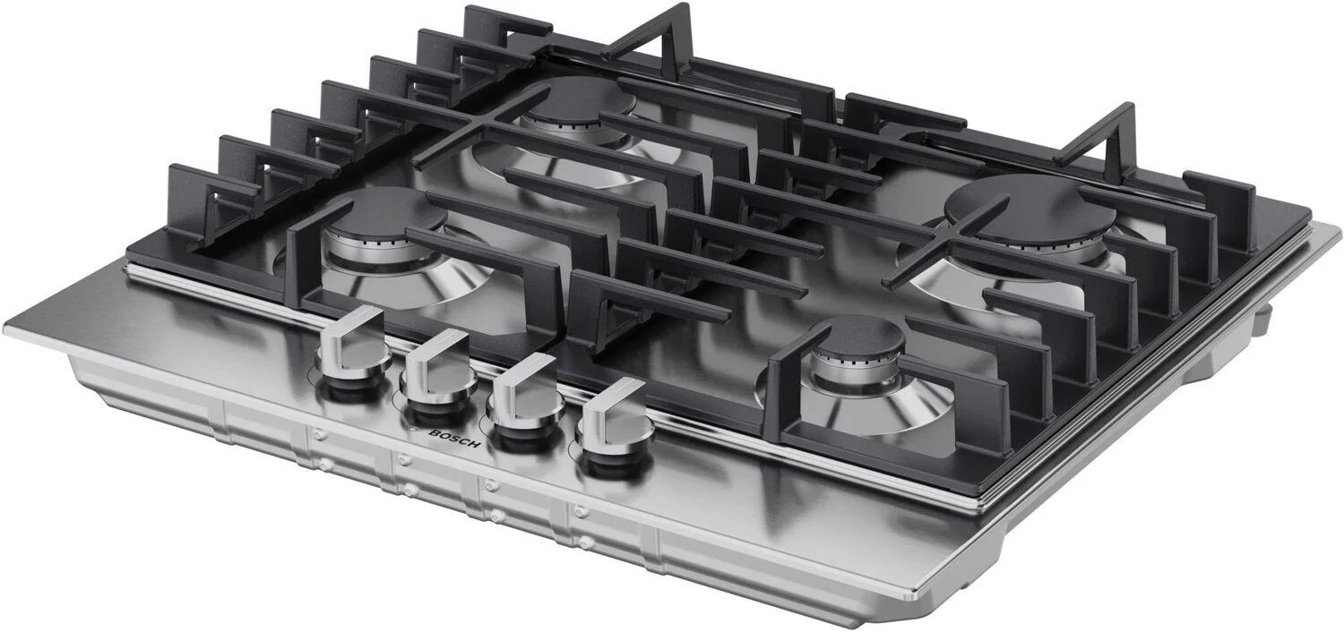 Bosch NGM3450UC 300 Series Gas Cooktop 24" Stainless steel - Image 2