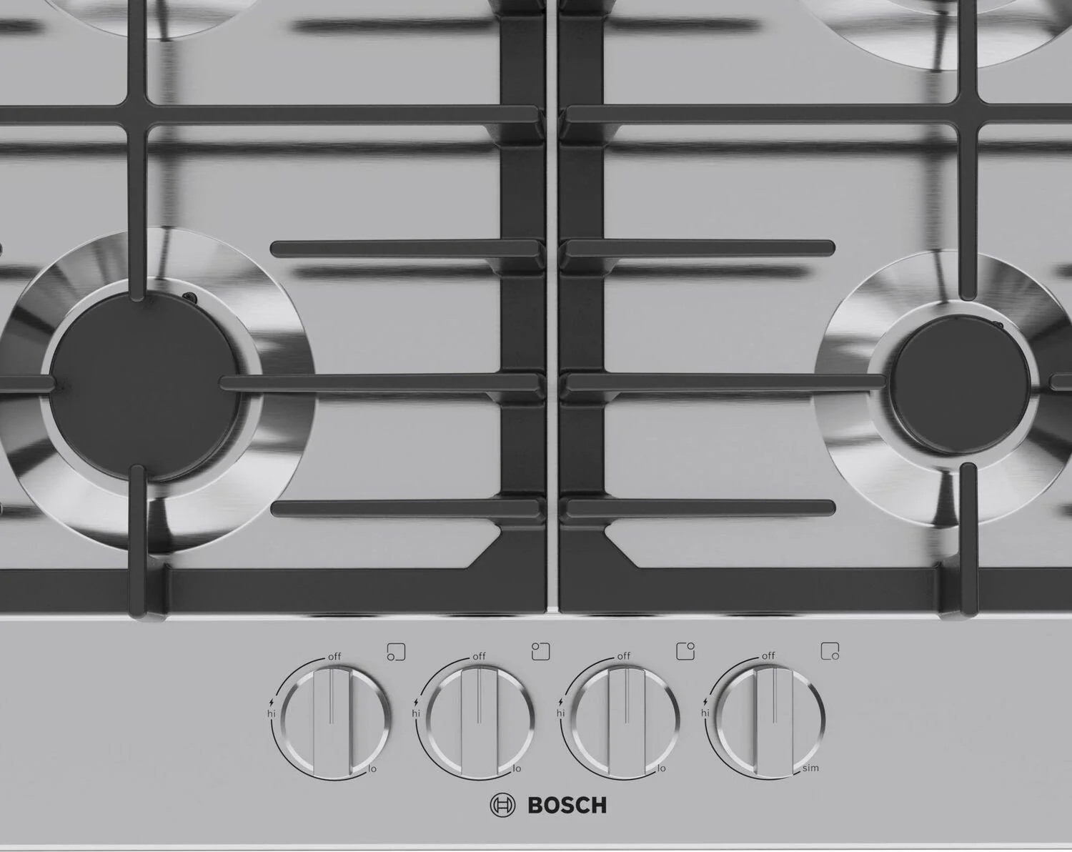 Bosch NGM3450UC 300 Series Gas Cooktop 24" Stainless steel - Image 6
