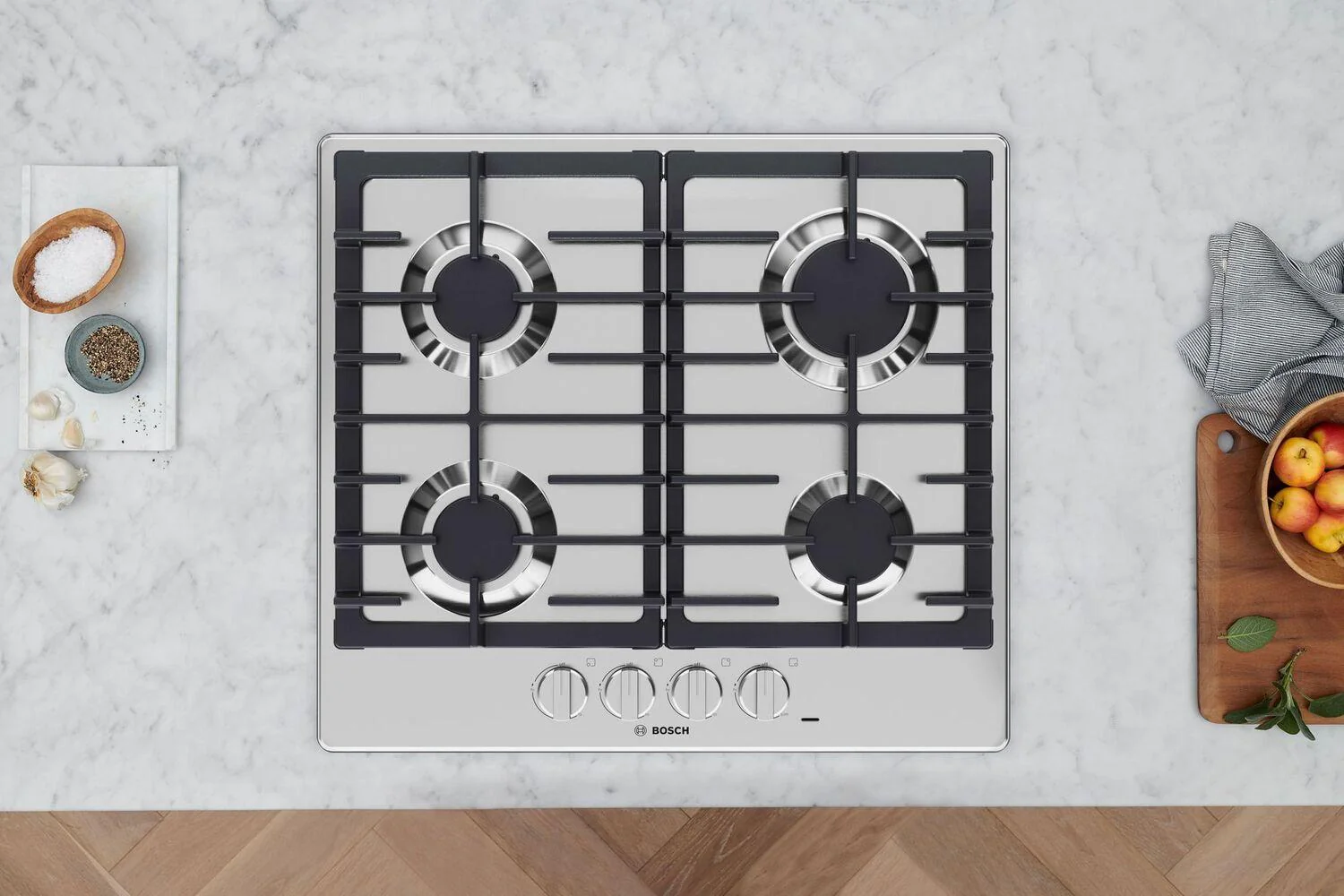 Bosch NGM5453UC 500 Series, Gas hob, Stainless steel - Image 11