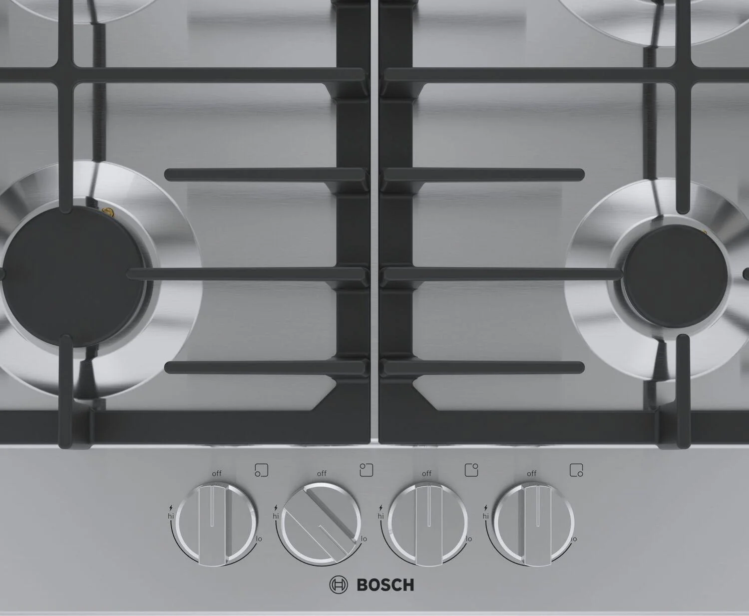 Bosch NGM5458UC 500 Series Gas Cooktop 24" Stainless steel NGM5458UC - Image 7